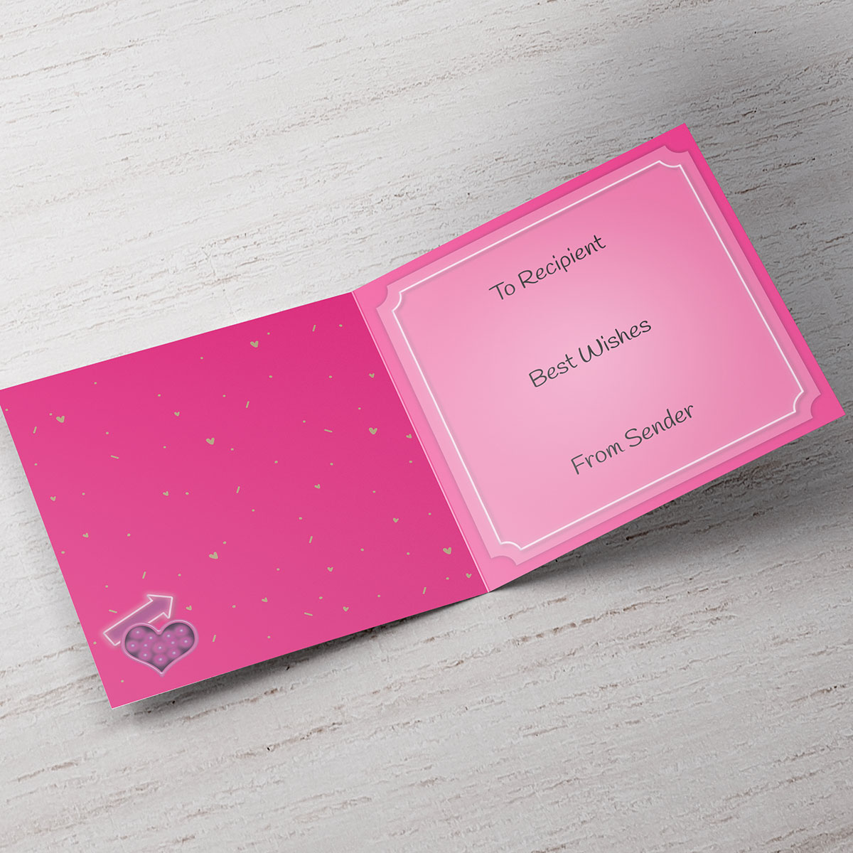 Personalised Valentine's Card - Ticket To My Heart Girlfriend