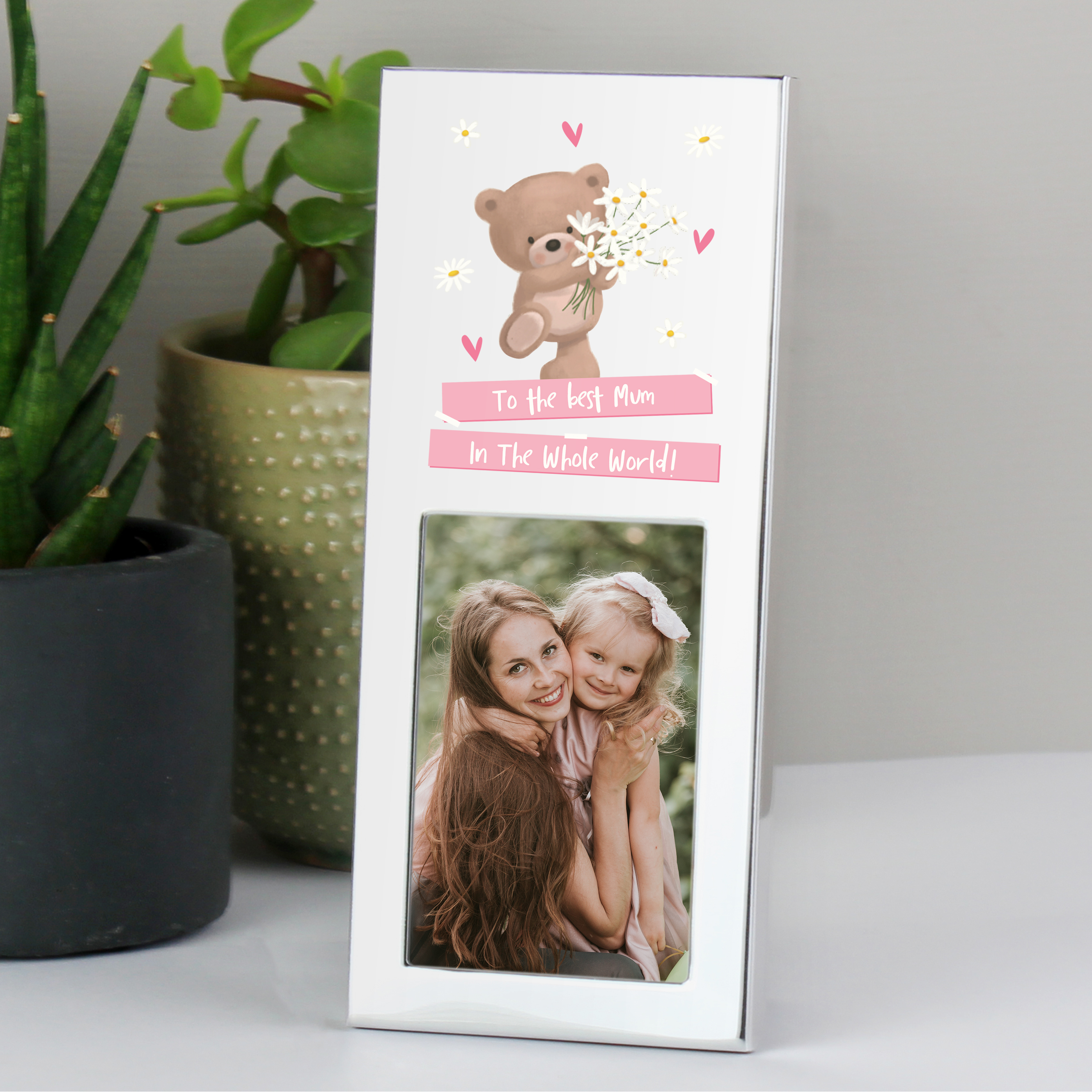 Personalised Hugs 2x3-Inch Photo Frame