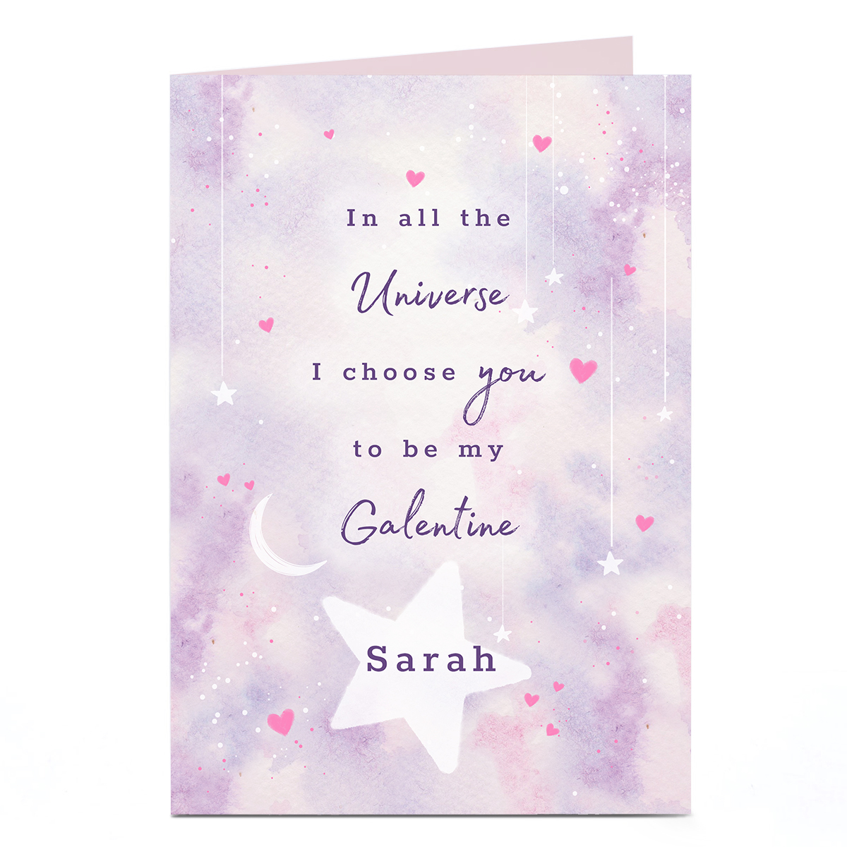 Personalised Valentine's Day Card - To Be My Galentine