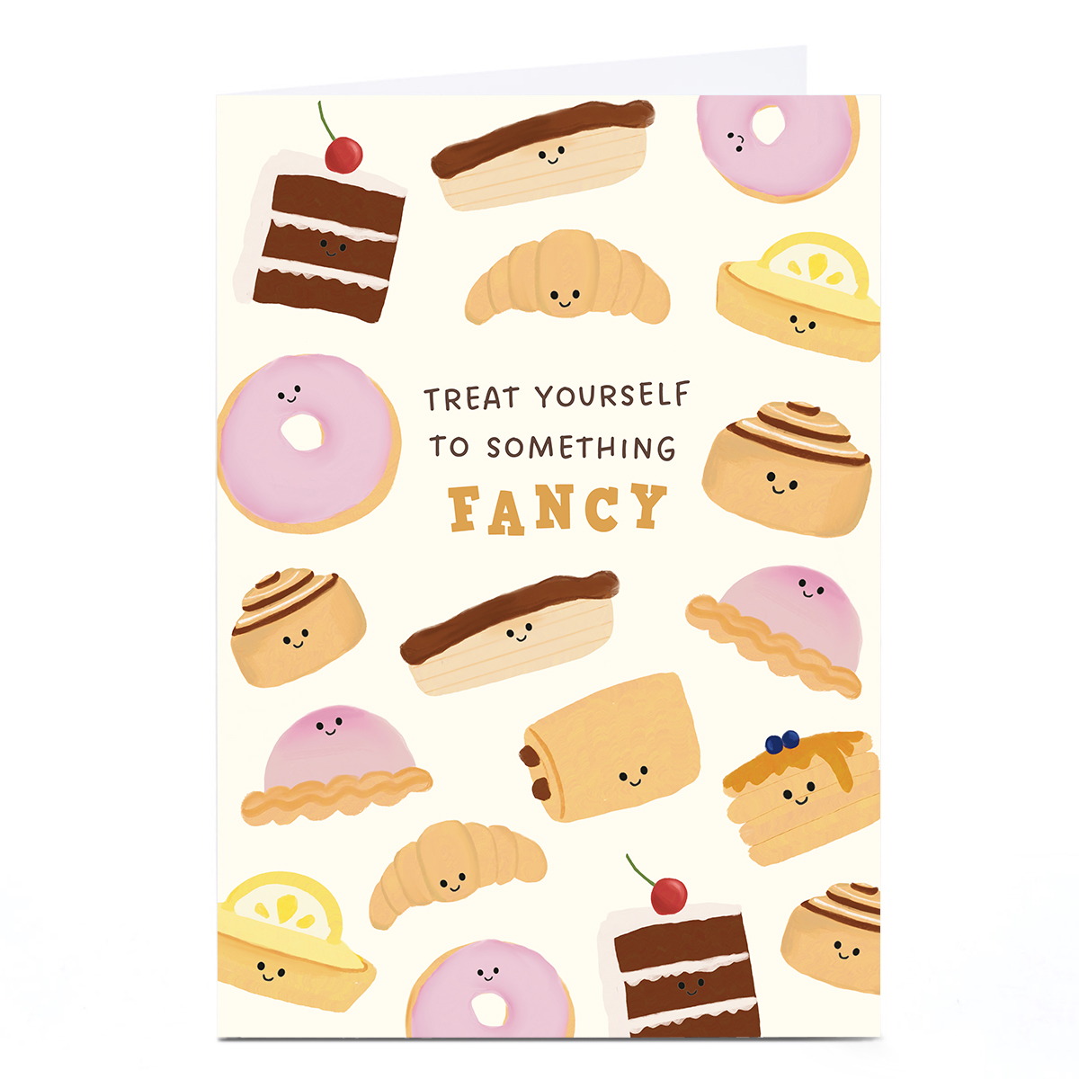Birthday Card - Treat Yourself To Something Fancy