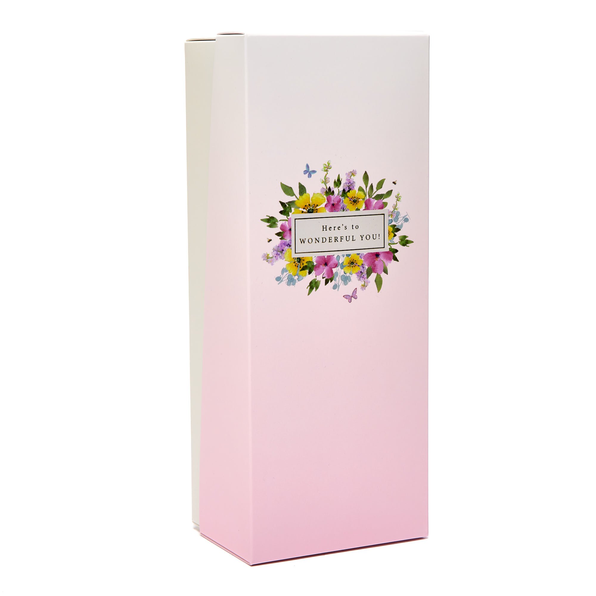 Here's To Wonderful You Butterfly Champagne Flute