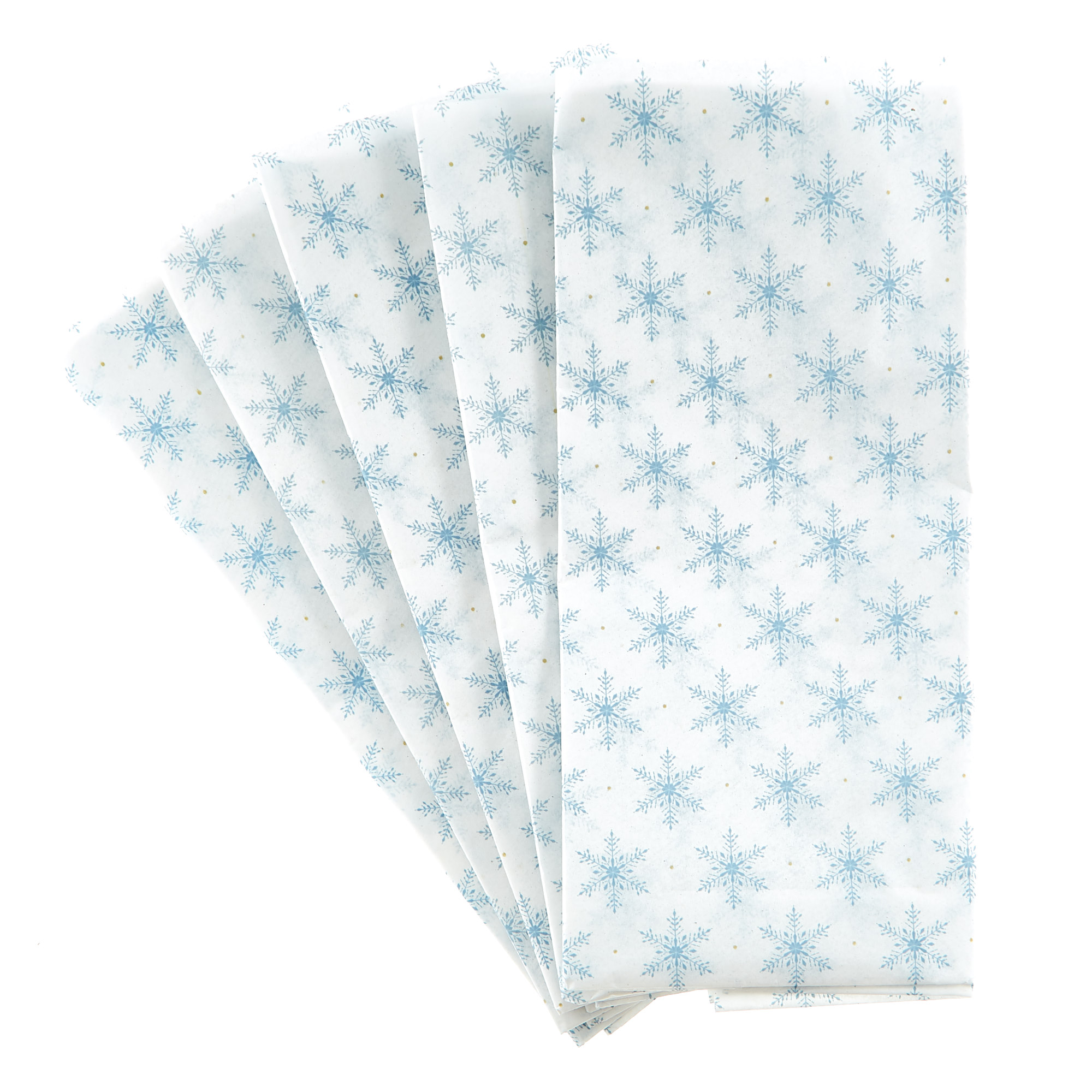 Snowflake Christmas Tissue Paper - 7 Sheets 