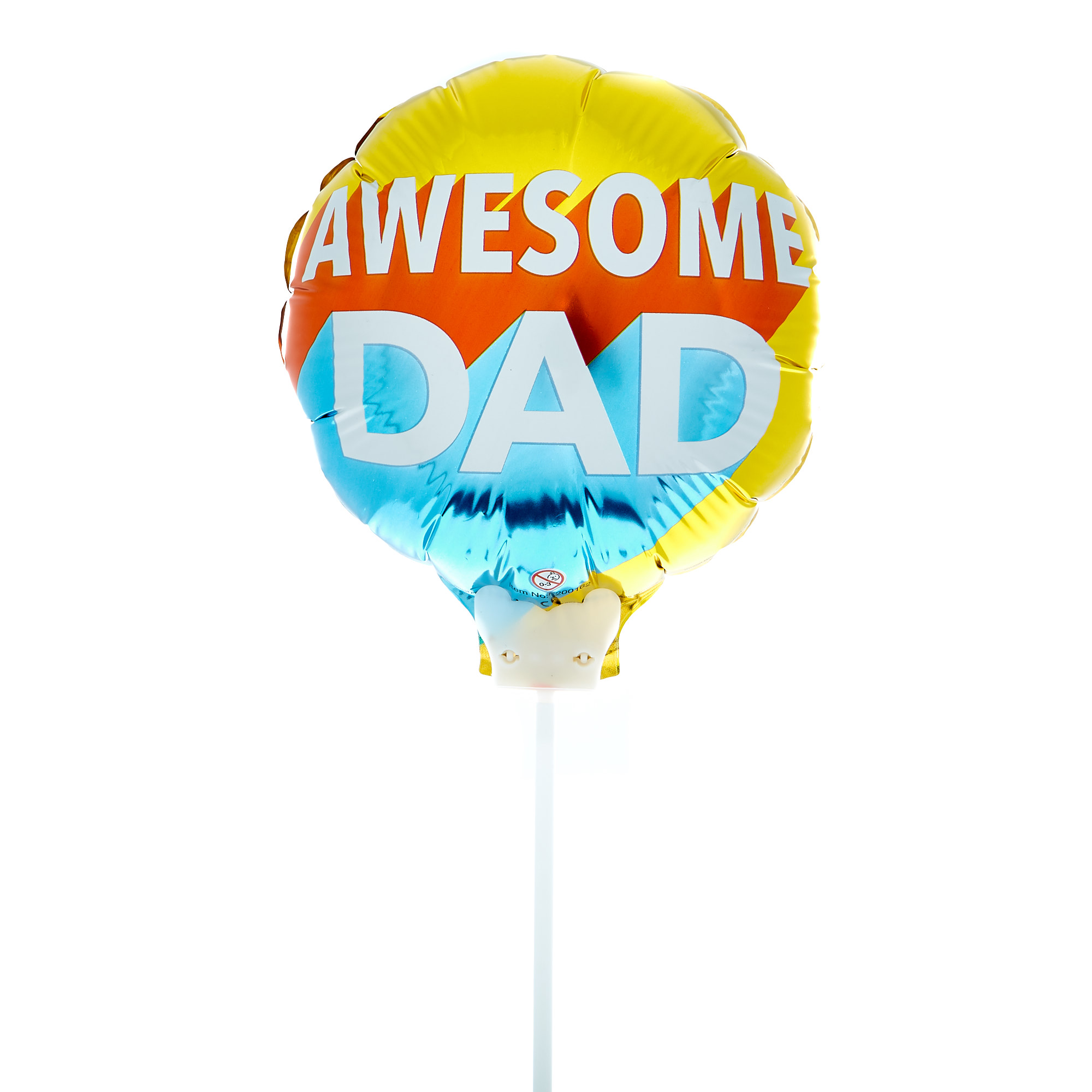 Awesome Dad Air-Filled Balloon on a Stick