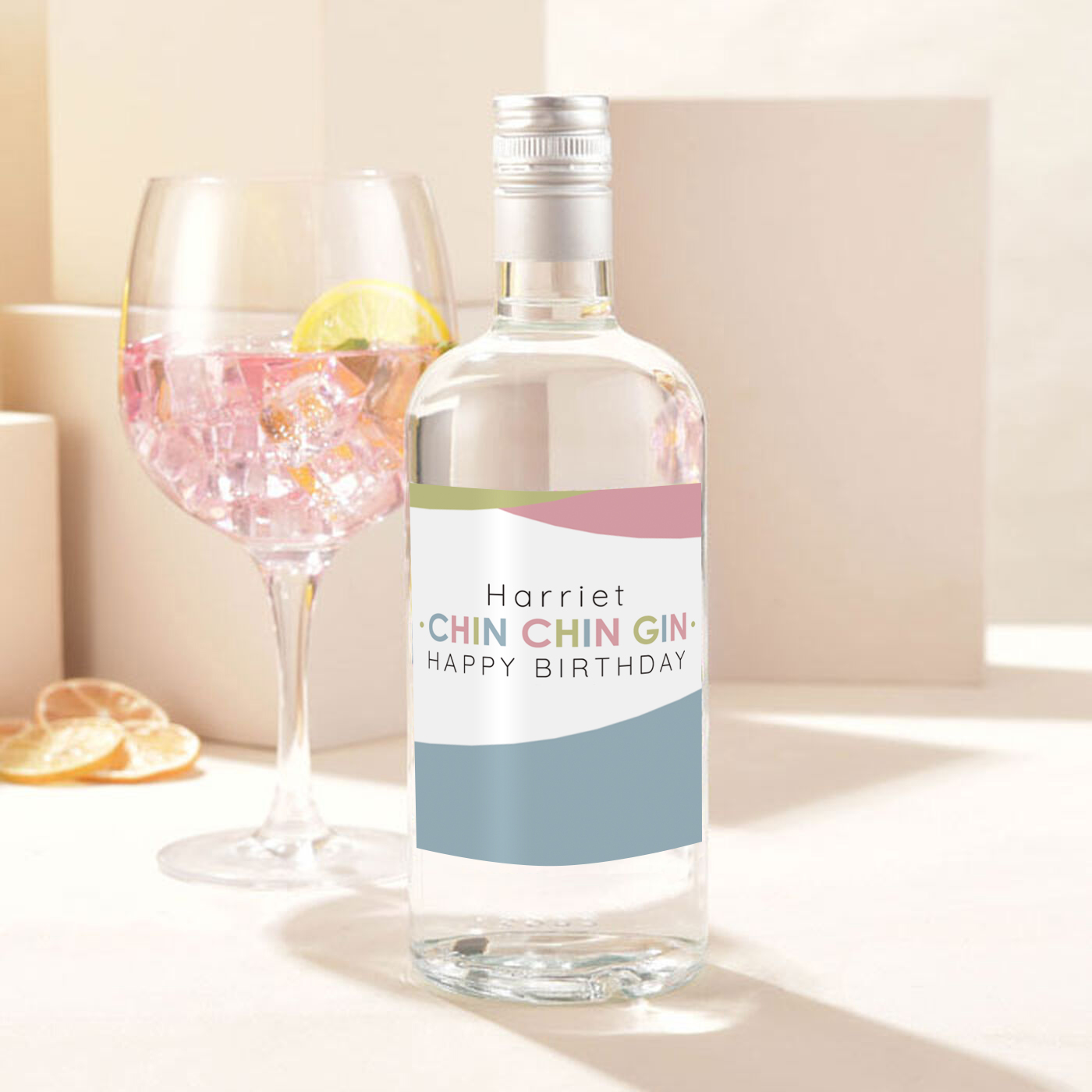 Personalised Birthday Gin - Chin Chin Gin