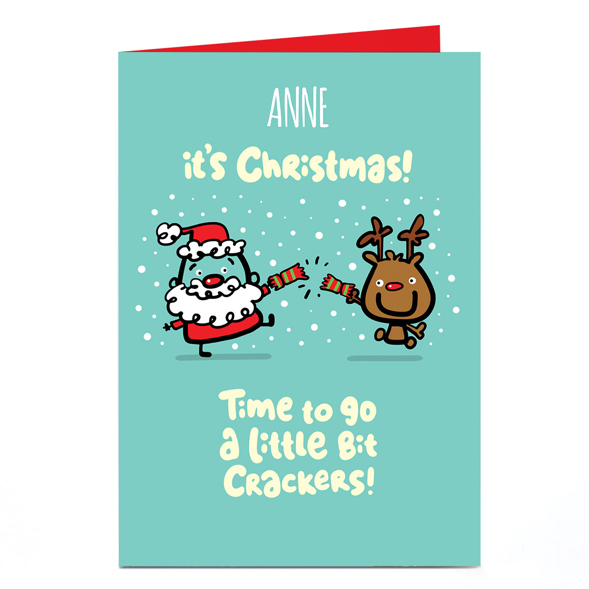 Personalised Fruitloops Christmas Card - A little Bit Crackers