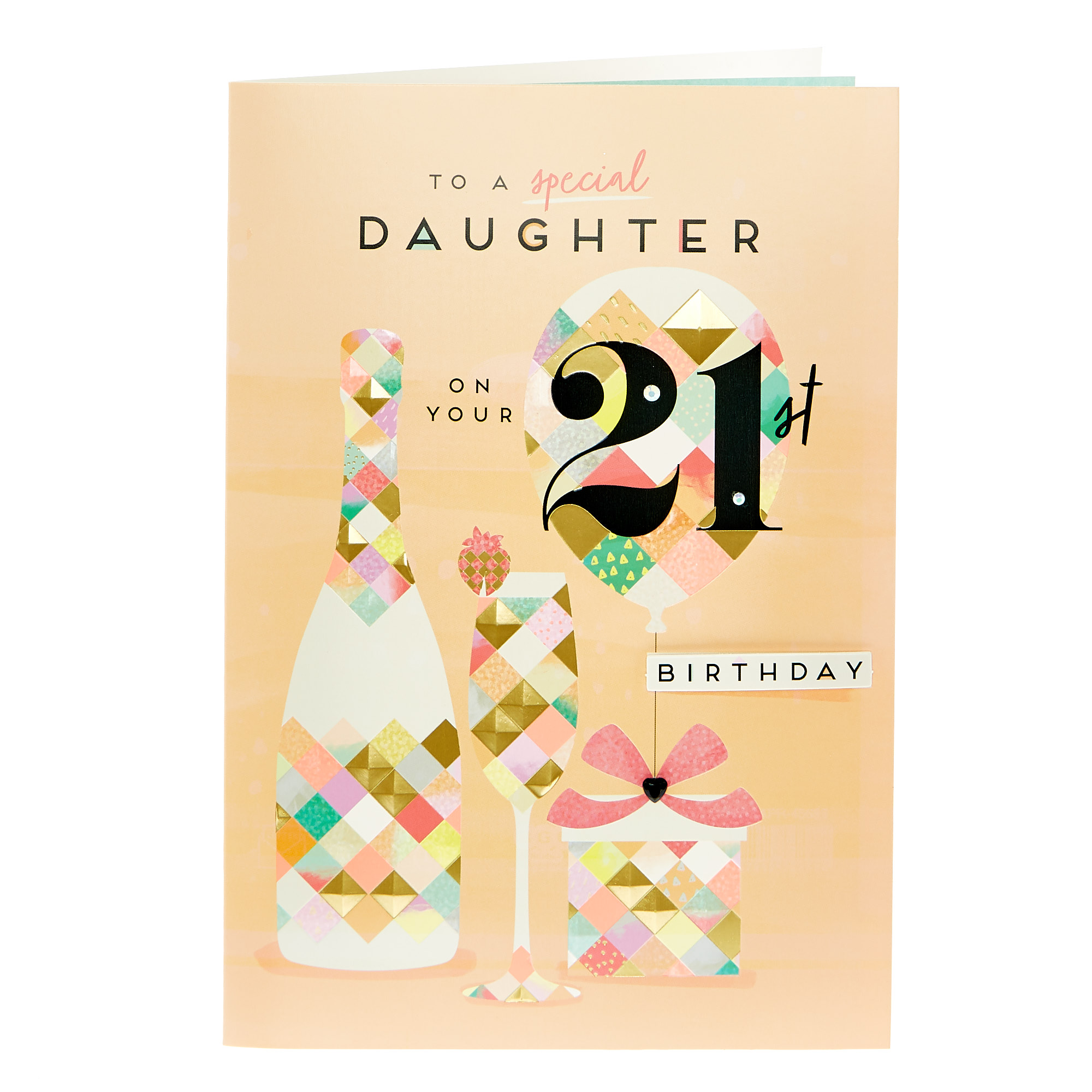 21st Birthday Card - To A Special Daughter