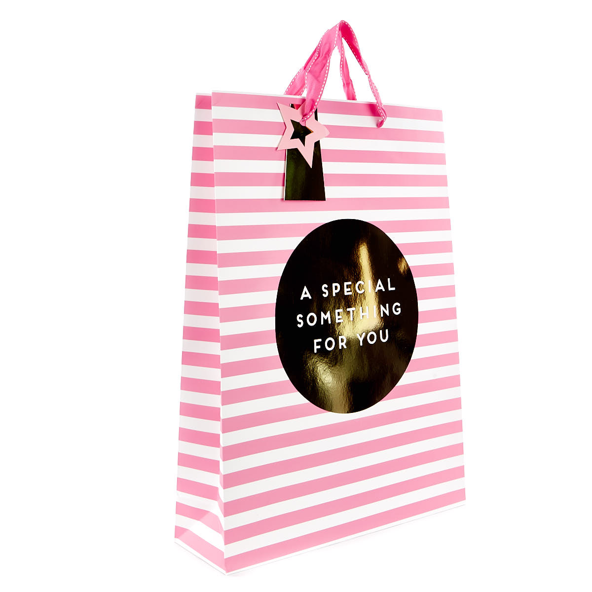 Extra Large Portrait A Special Something Pink Gift Bag