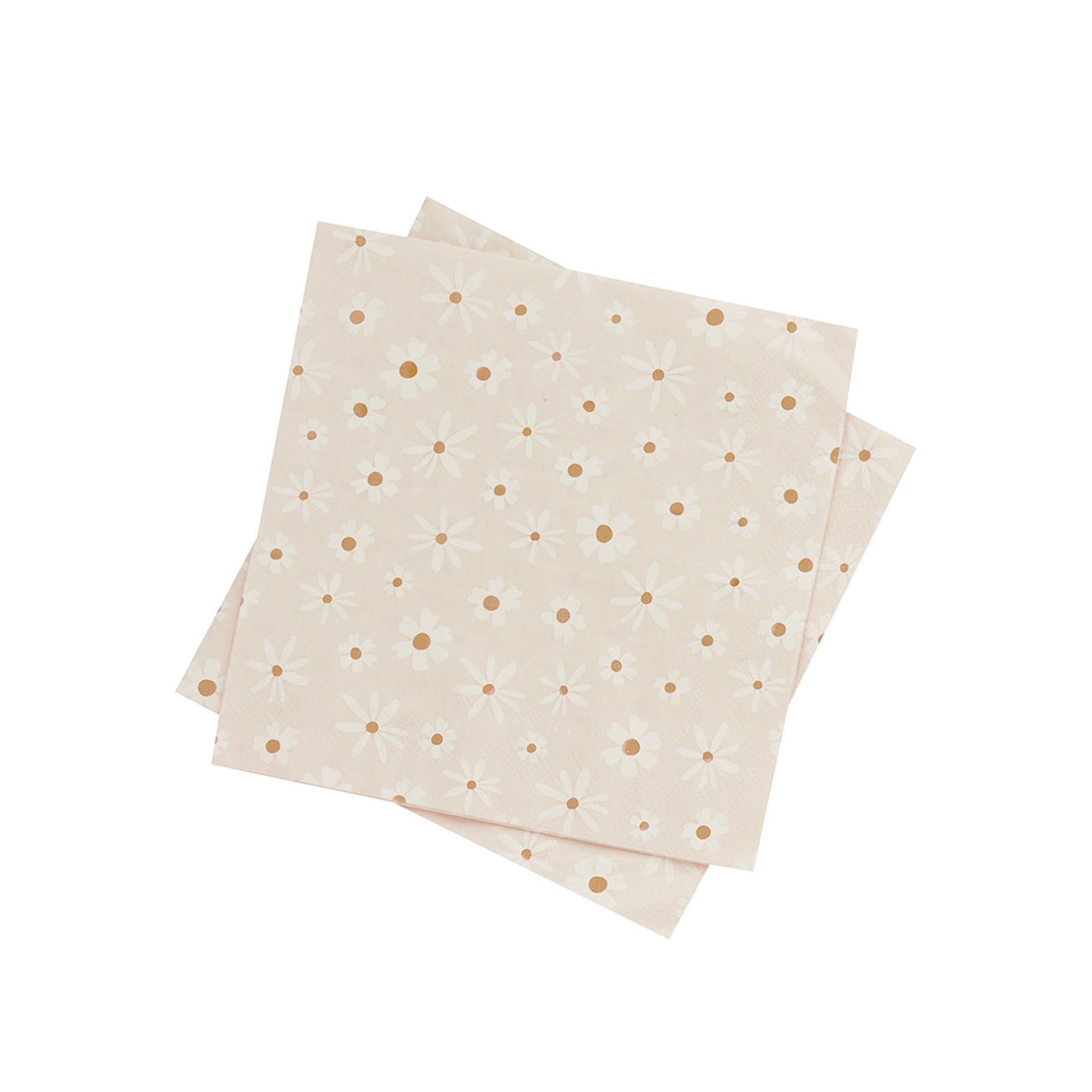 Daisy Paper Napkins - Pack of 16
