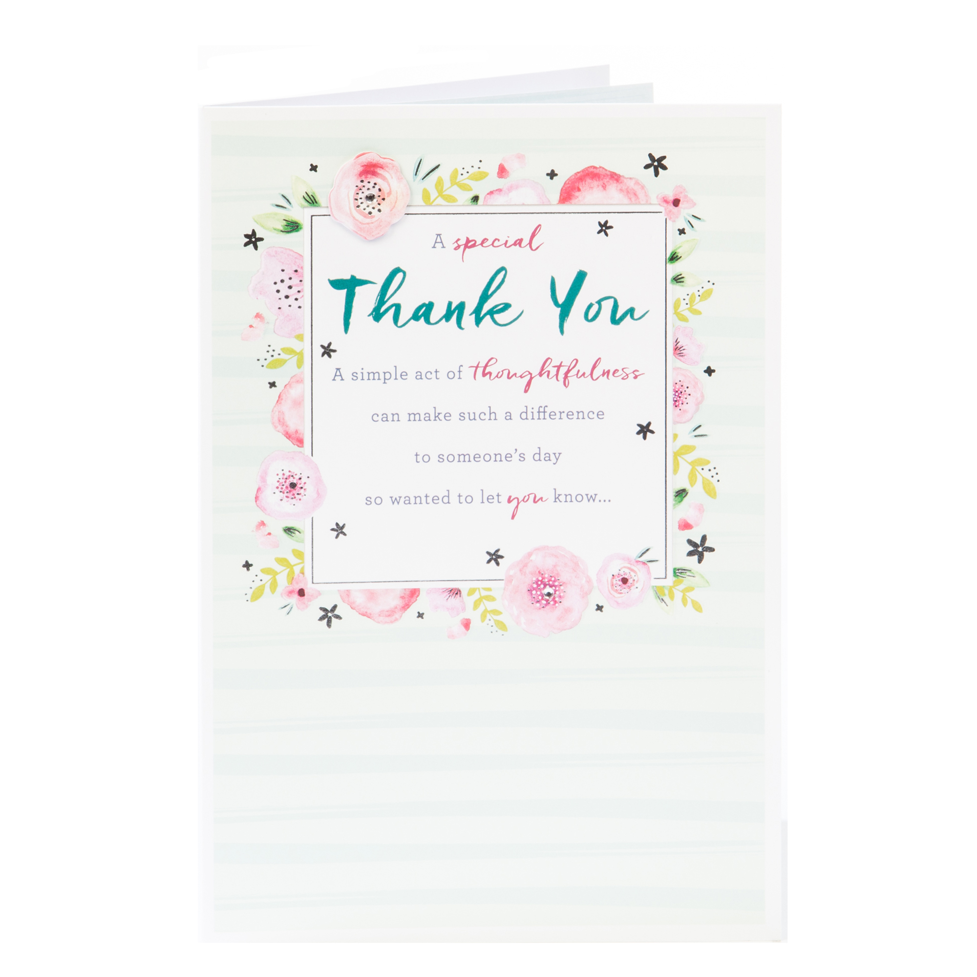 Thank You Card - A Single Act Of Thoughtfulness 