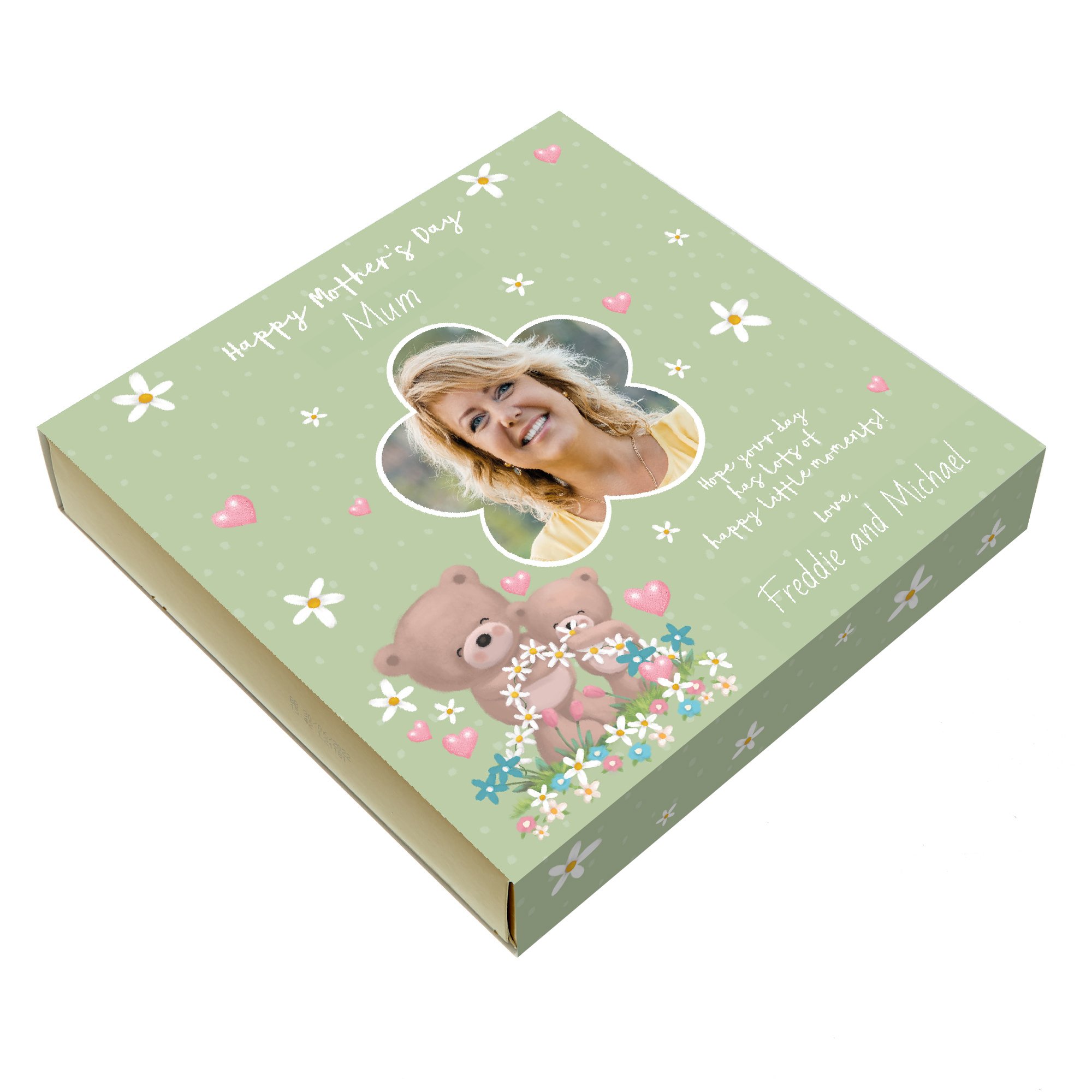 Personalised Hugs Belgian Chocolates - Happy Mother's Day