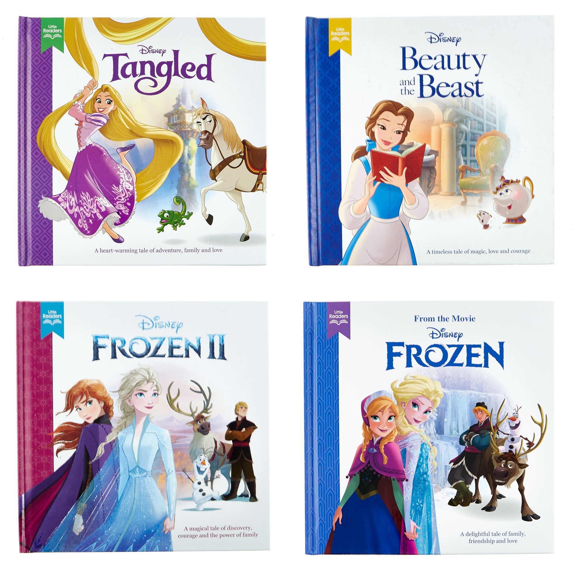 Little Readers Disney Princess Books - Set Of 4 