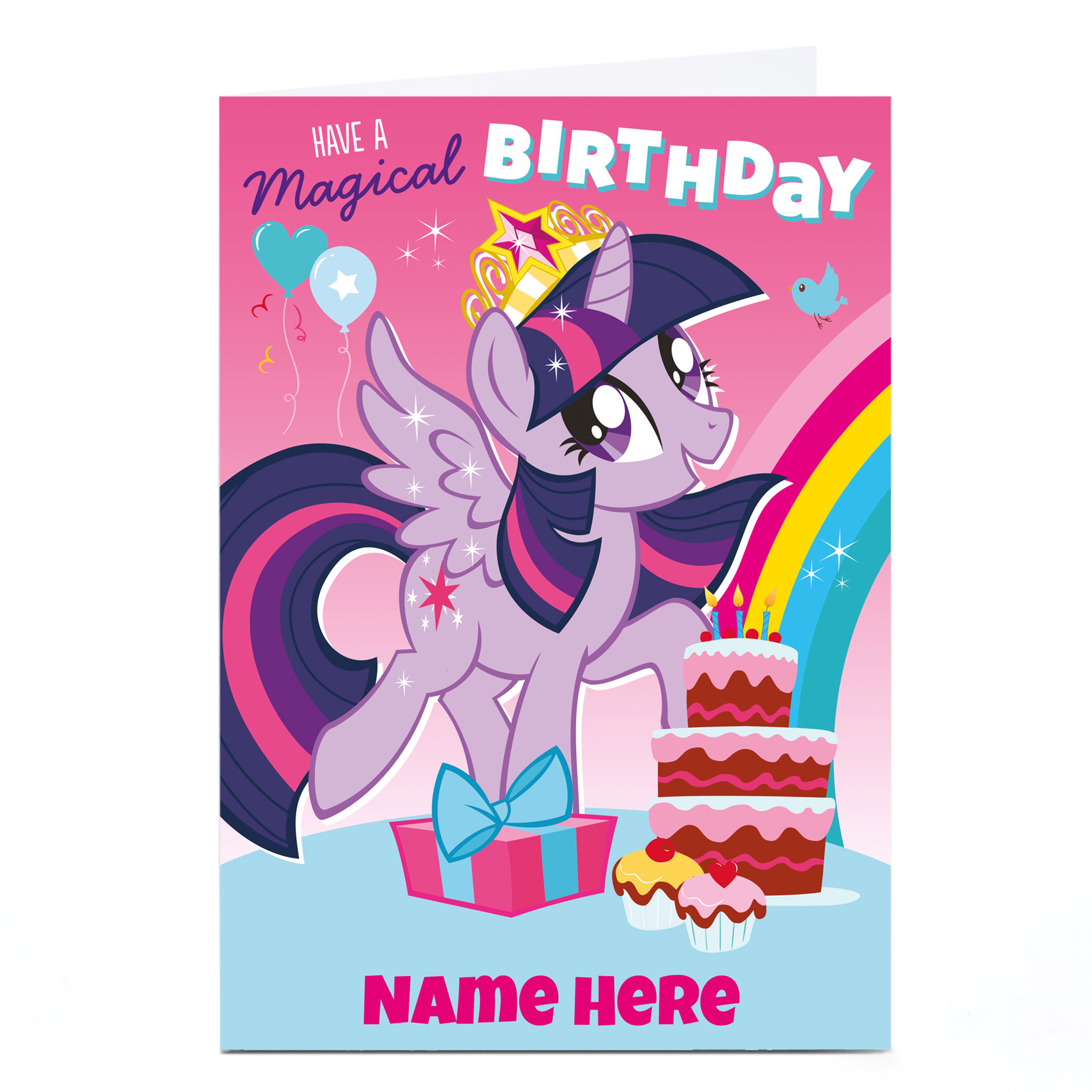 Personalised Birthday Card - My Little Pony