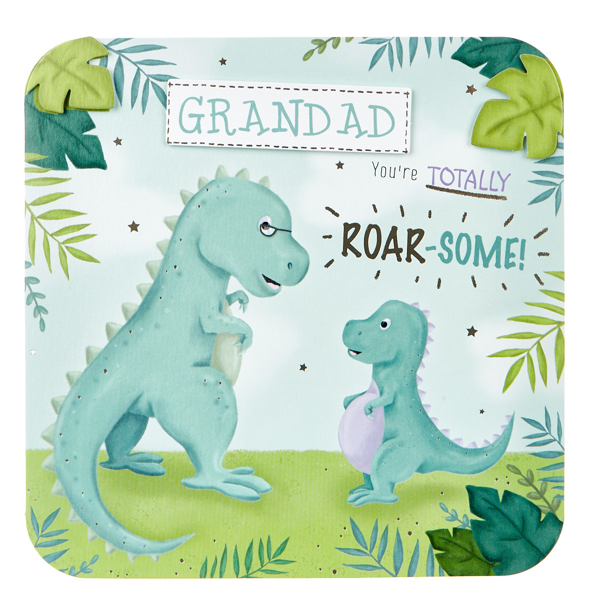 VIP Collection Father's Day Card - Grandad, Totally Roar-some