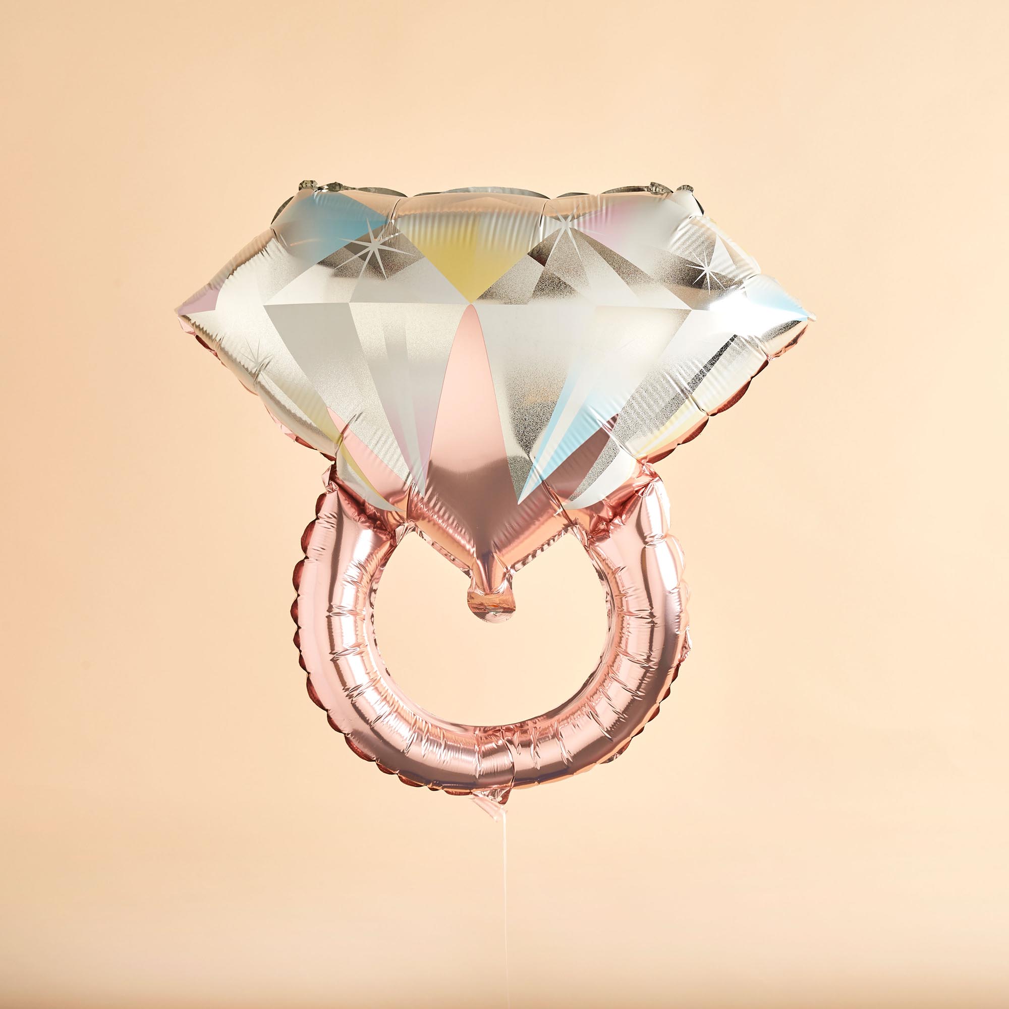 Rose Gold Ring 26-Inch Foil Balloon 