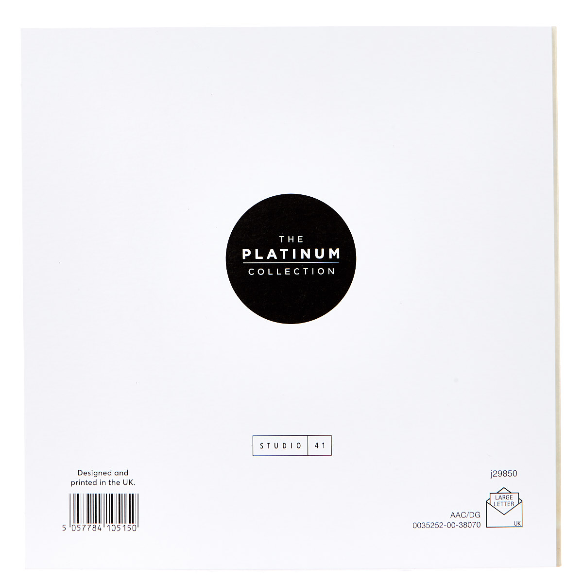 Buy Platinum Collection 70th Birthday Card Celebrate In