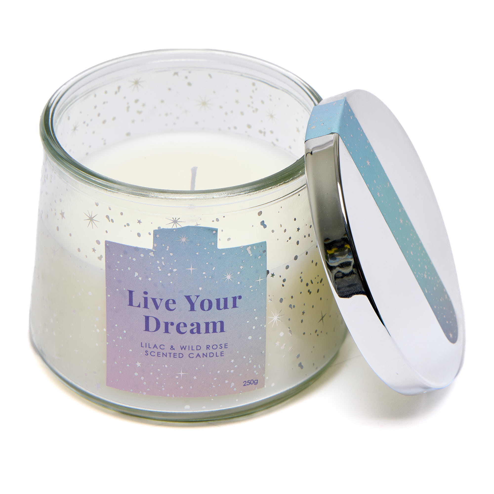Live Your Dream Lilac & Wild Rose Scented Candle