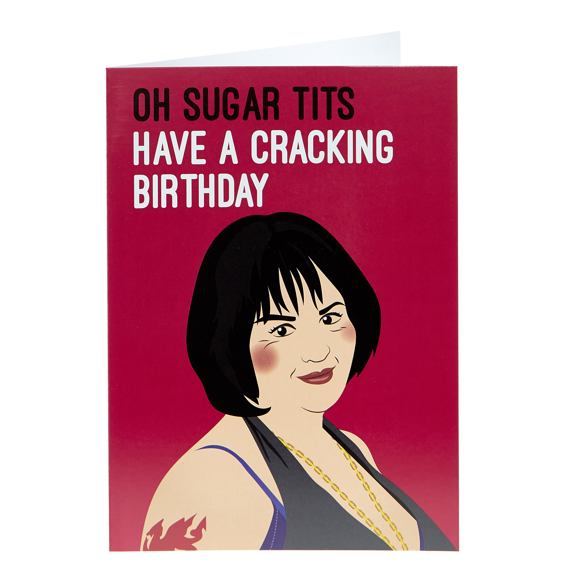 Birthday Card - Oh Sugar Tits