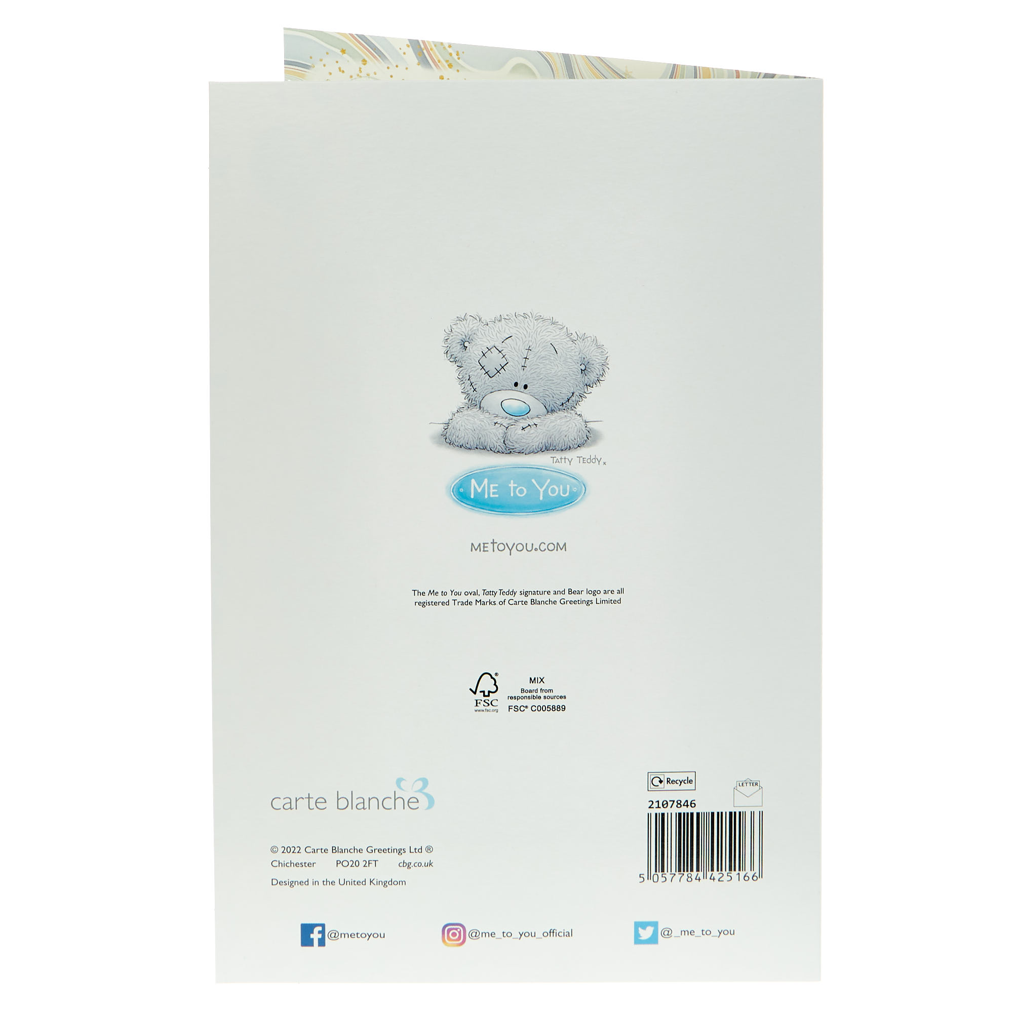Dad Wonderful Me To You Tatty Teddy Birthday Card