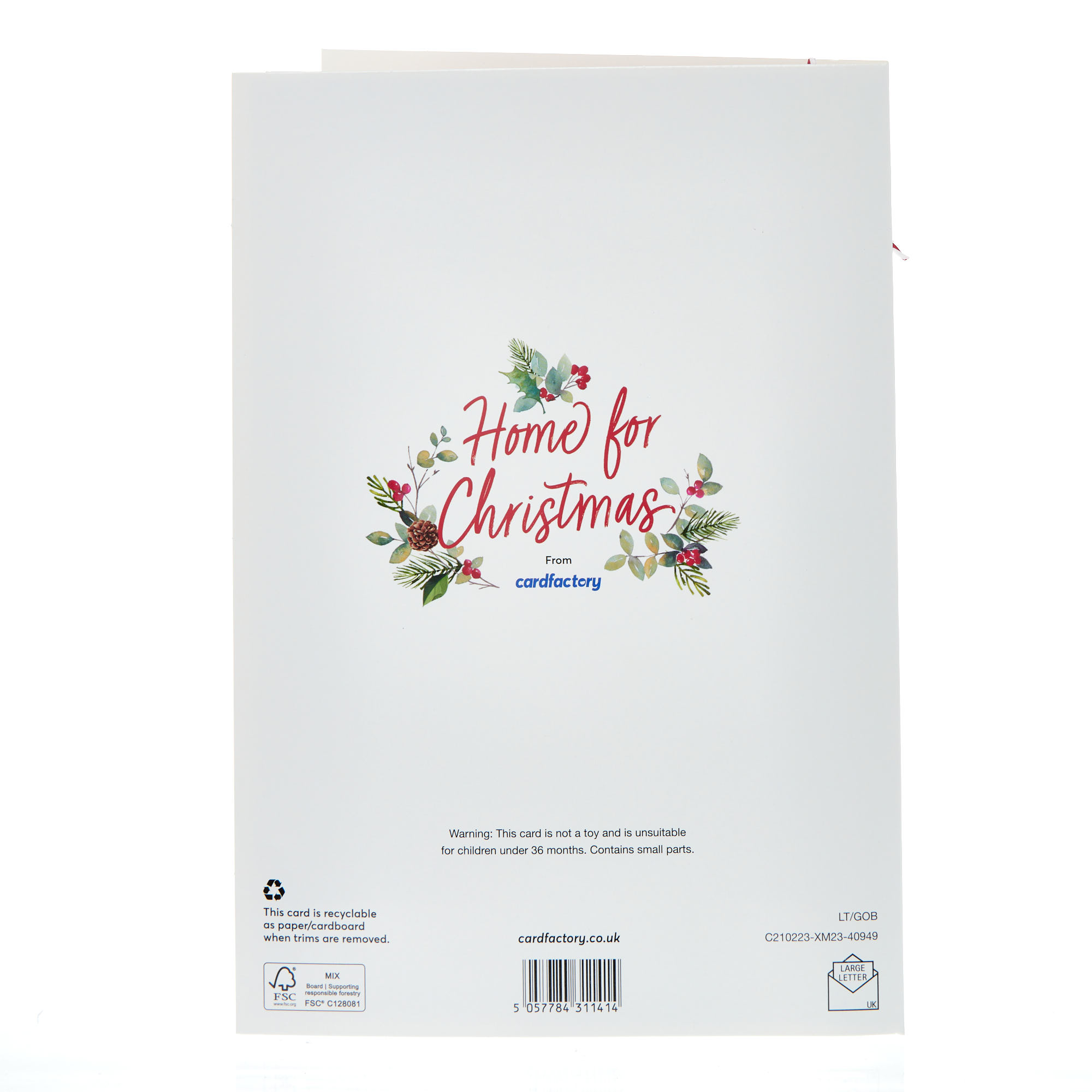 Sister & Brother In Law Festive Lounge Christmas Card