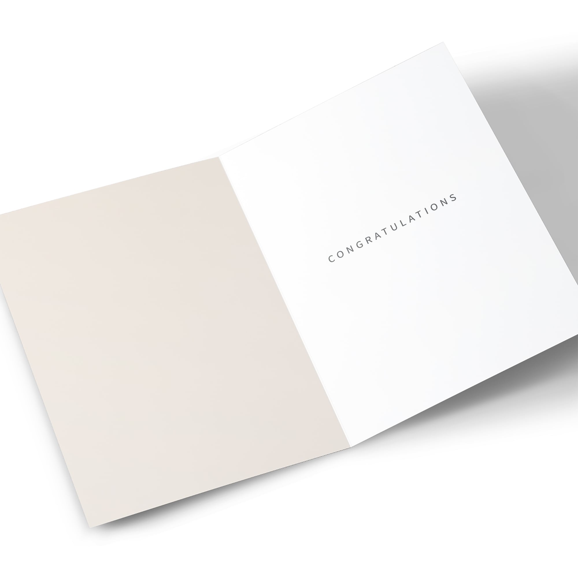 Congratulations Card - Good For You Gold Stars