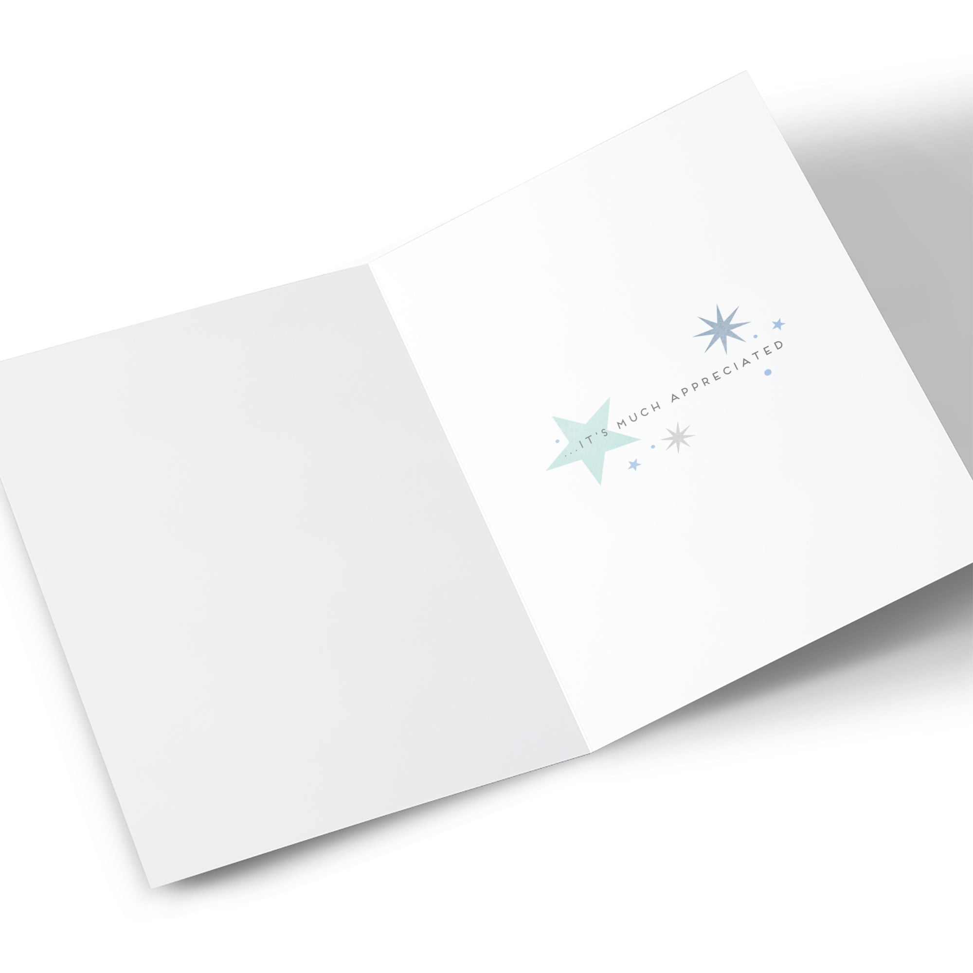 Personalised Thank You Card - A Special Message