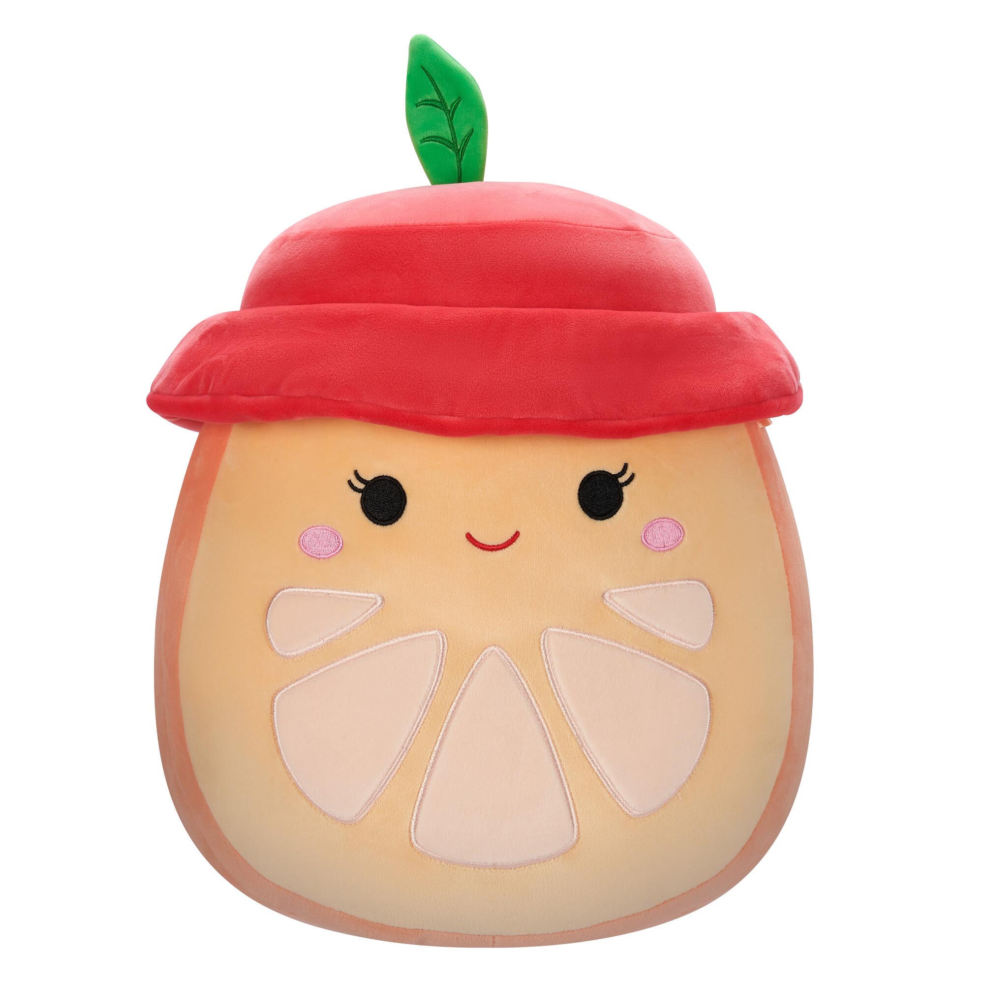Squishmallows 12-Inch Orange Slice with Hat