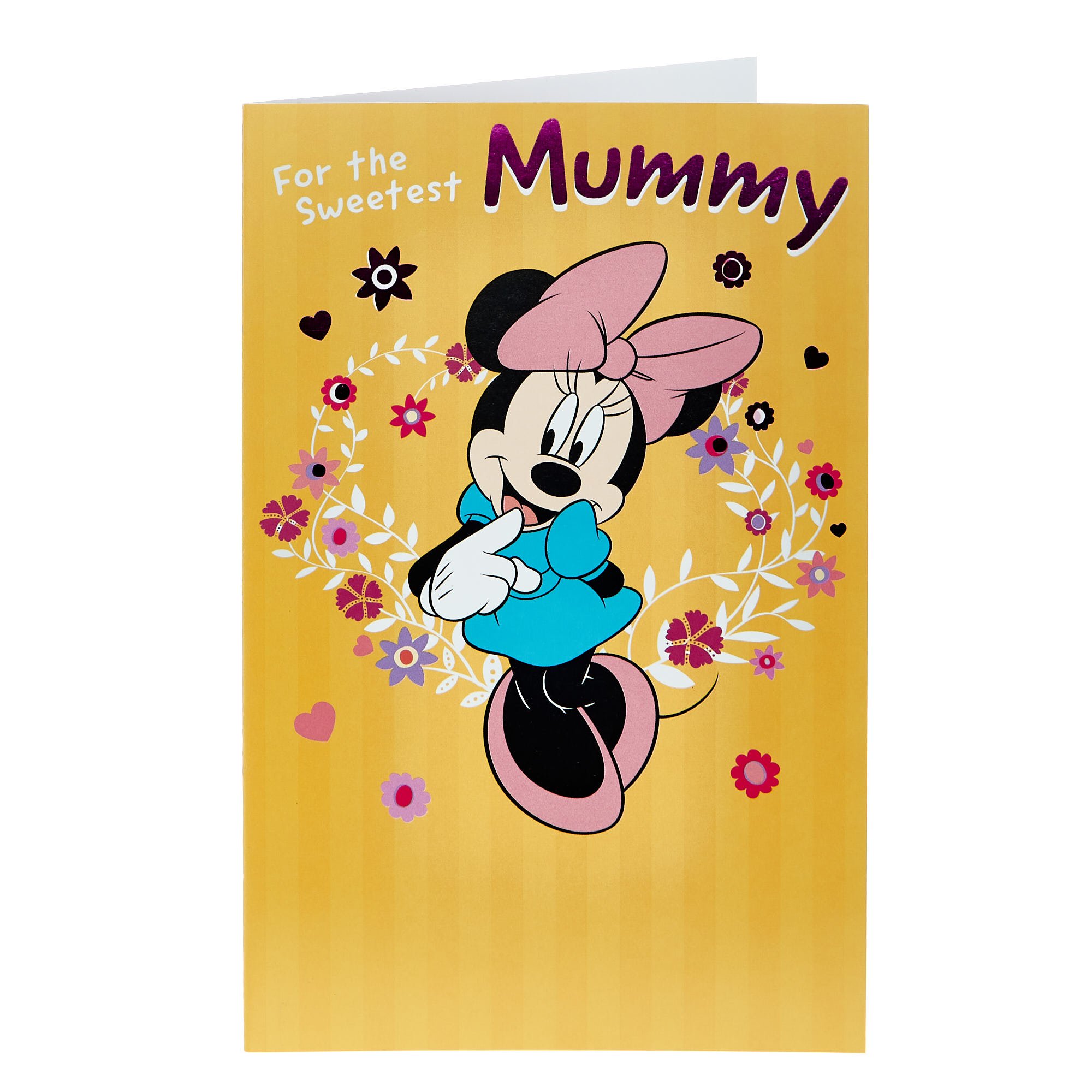 Mummy Sweetest Minnie Mouse Mother's Day Card