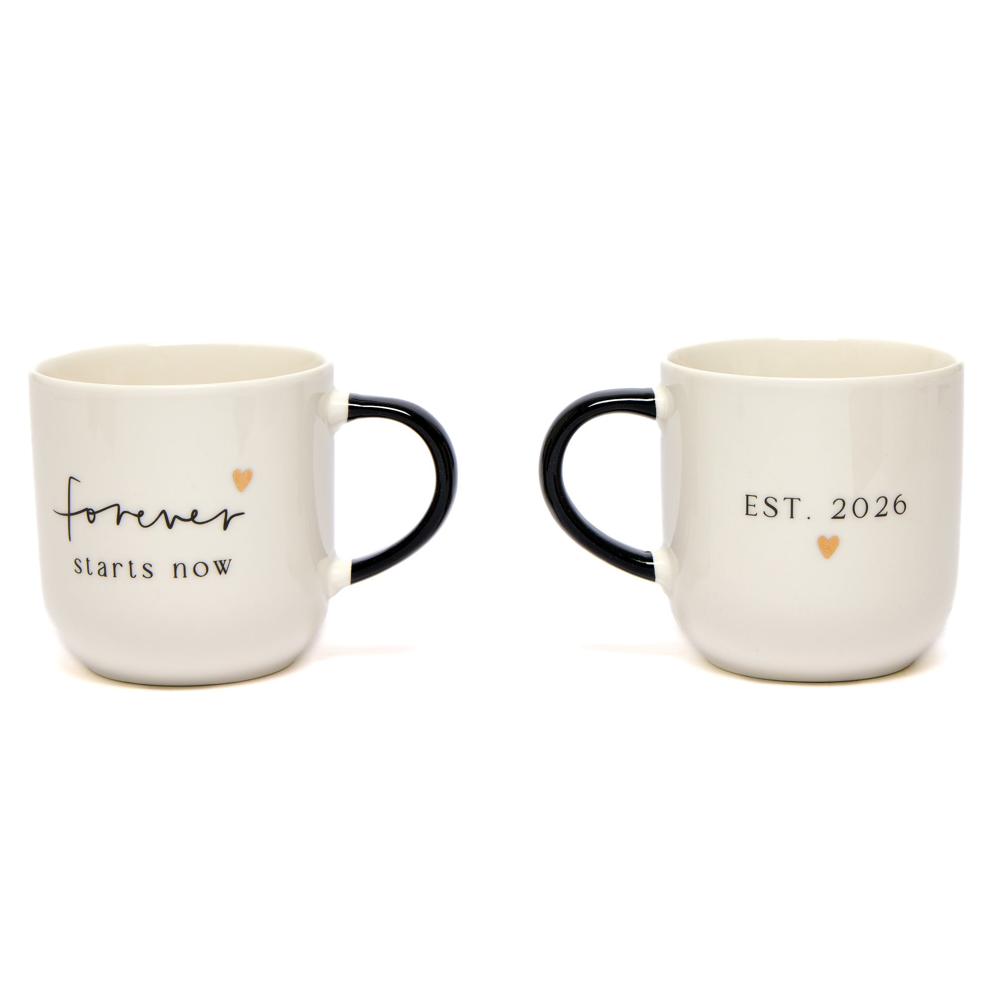 For The Happy Couple Established in 2026 Mug Duo