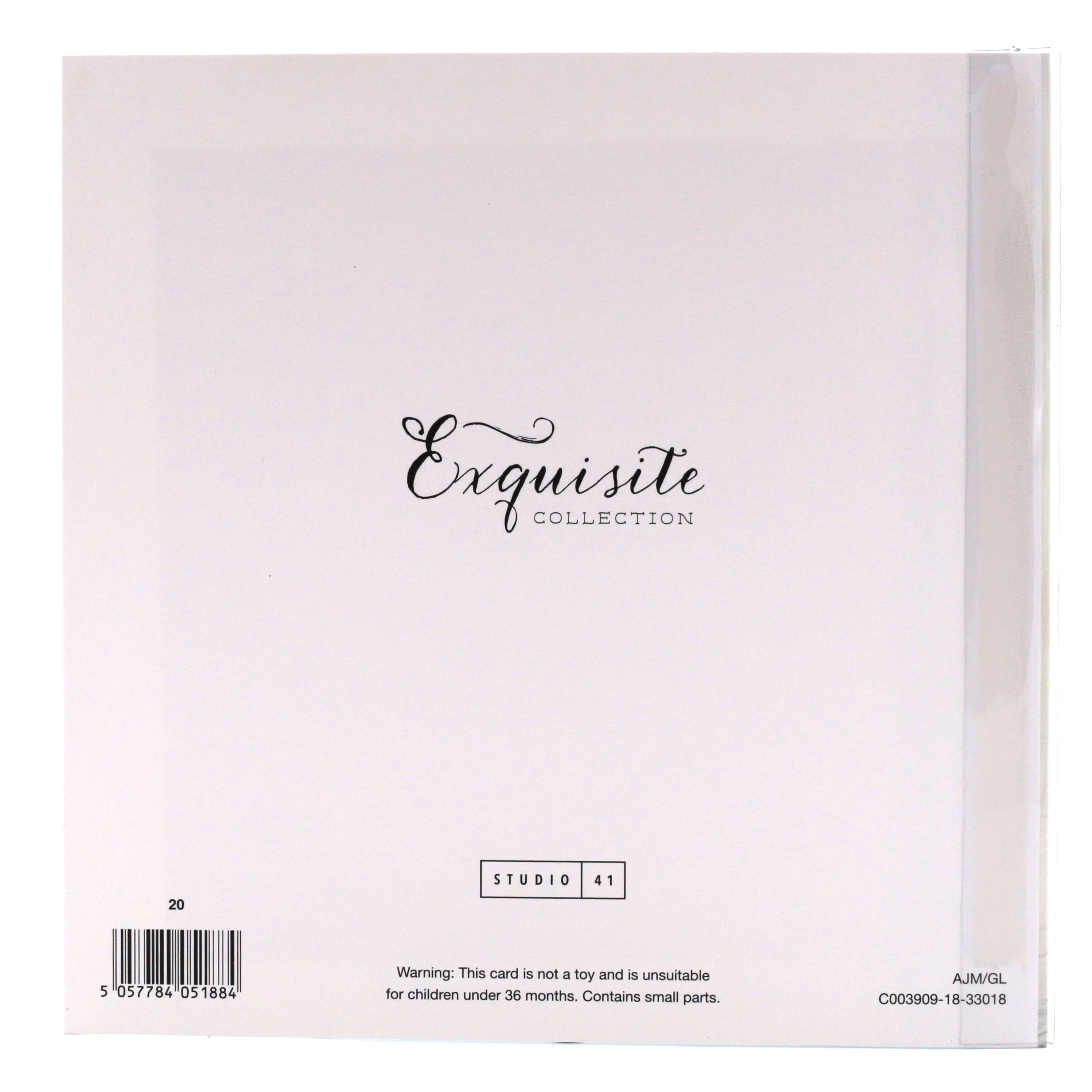 Exquisite Collection Christmas Card - Winter Wonderland 