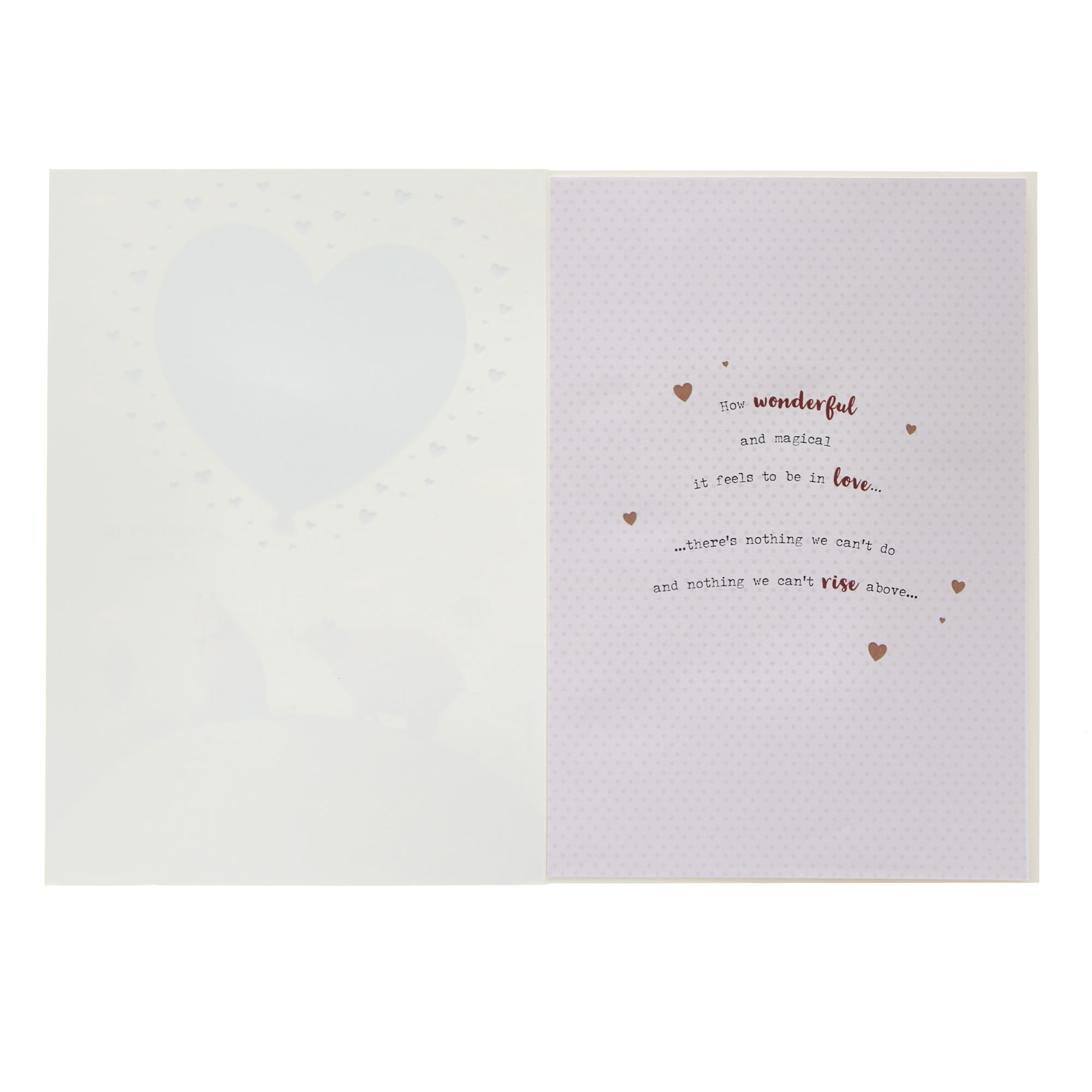 Gorgeous Girl Bears & Heart Valentine's Day Card