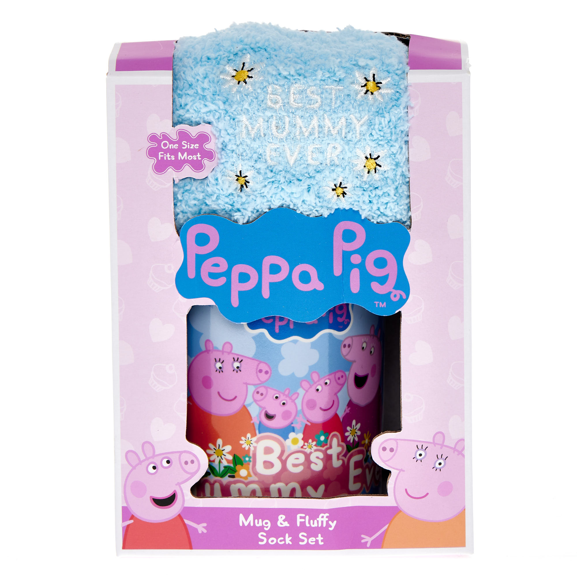 Best Mummy Ever Peppa Pig Mug & Socks Set