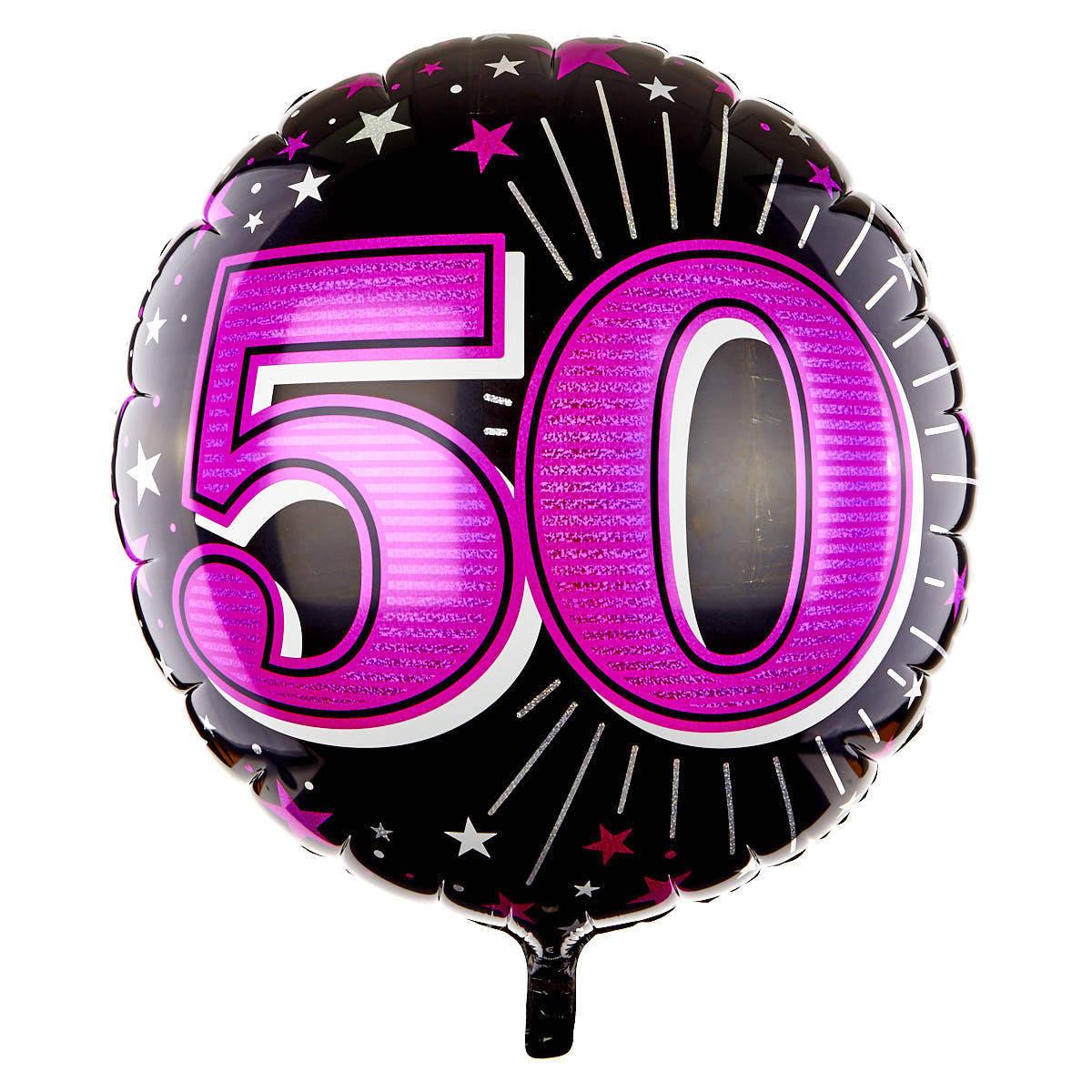 31 Inch 50th Birthday Helium Balloon - Pink