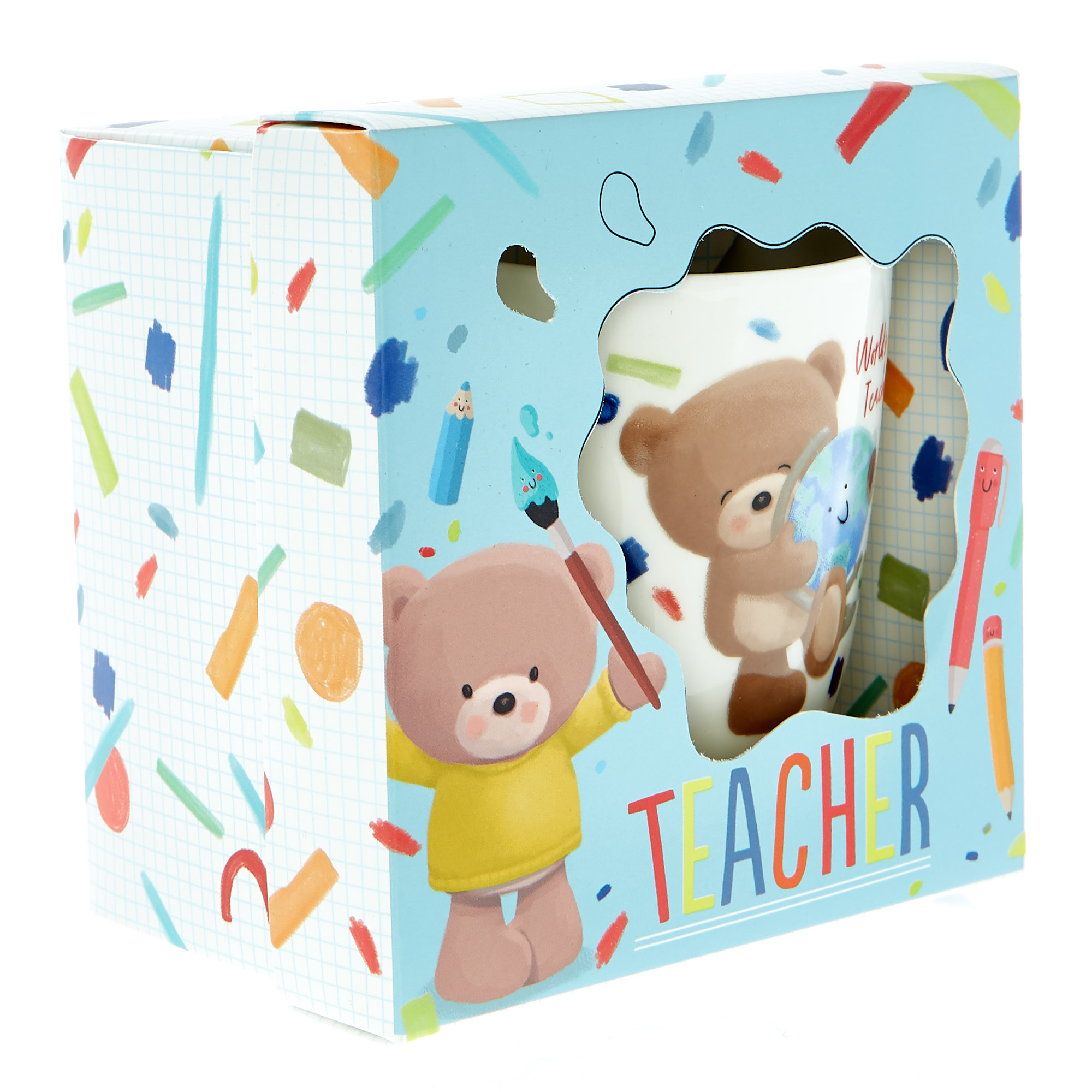 Hugs Bear World's Best Teacher Mug 