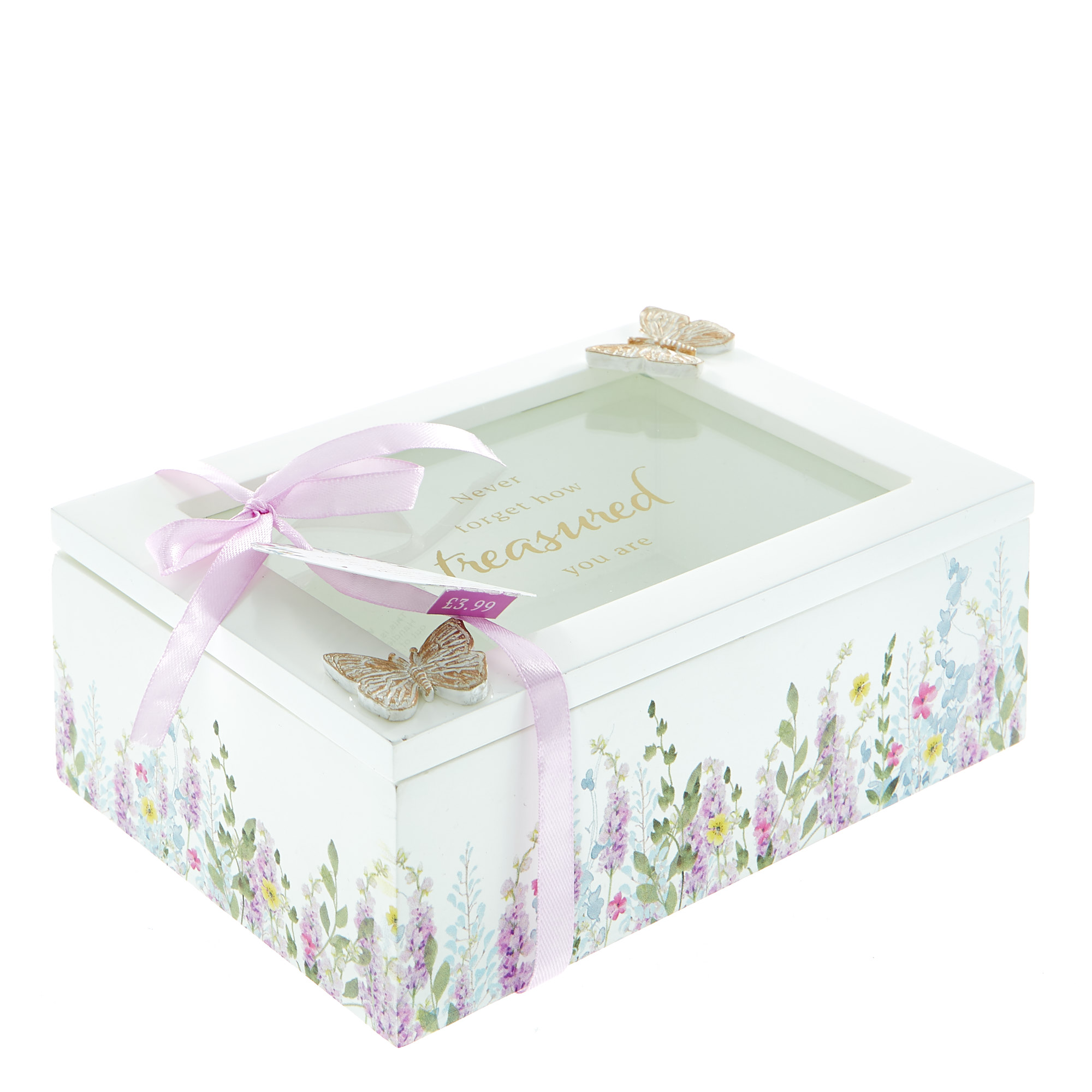 Never Forget How Treasured You Are Mum Jewellery Box
