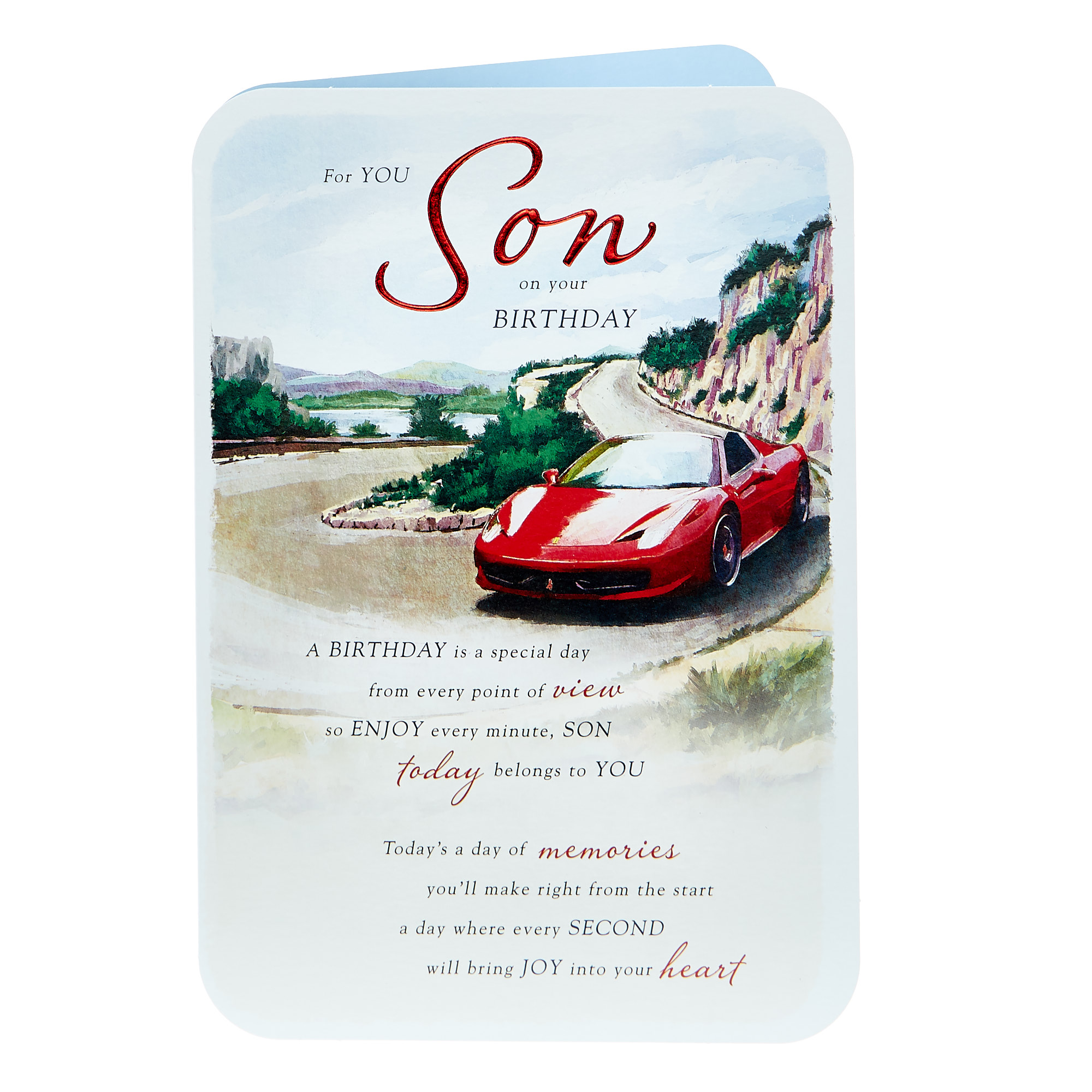 Birthday Card - For You Son