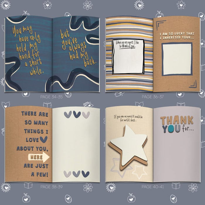 Personalised Fill In With Your Words Book About Dad