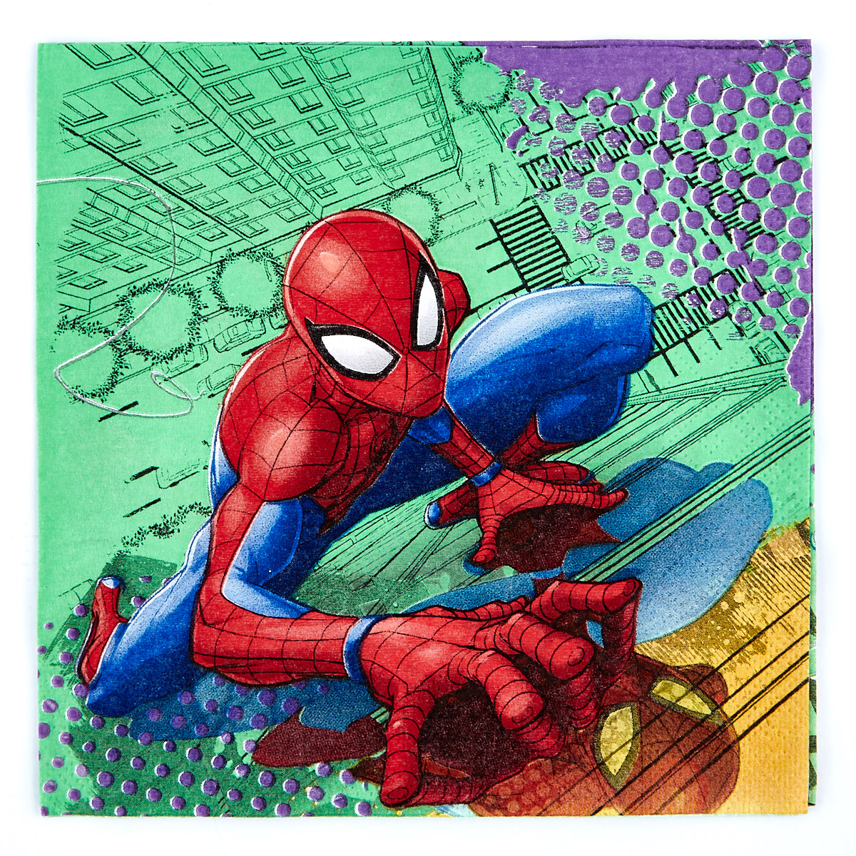 Marvel Spider-Man party Tableware Bundle - 16 Guests