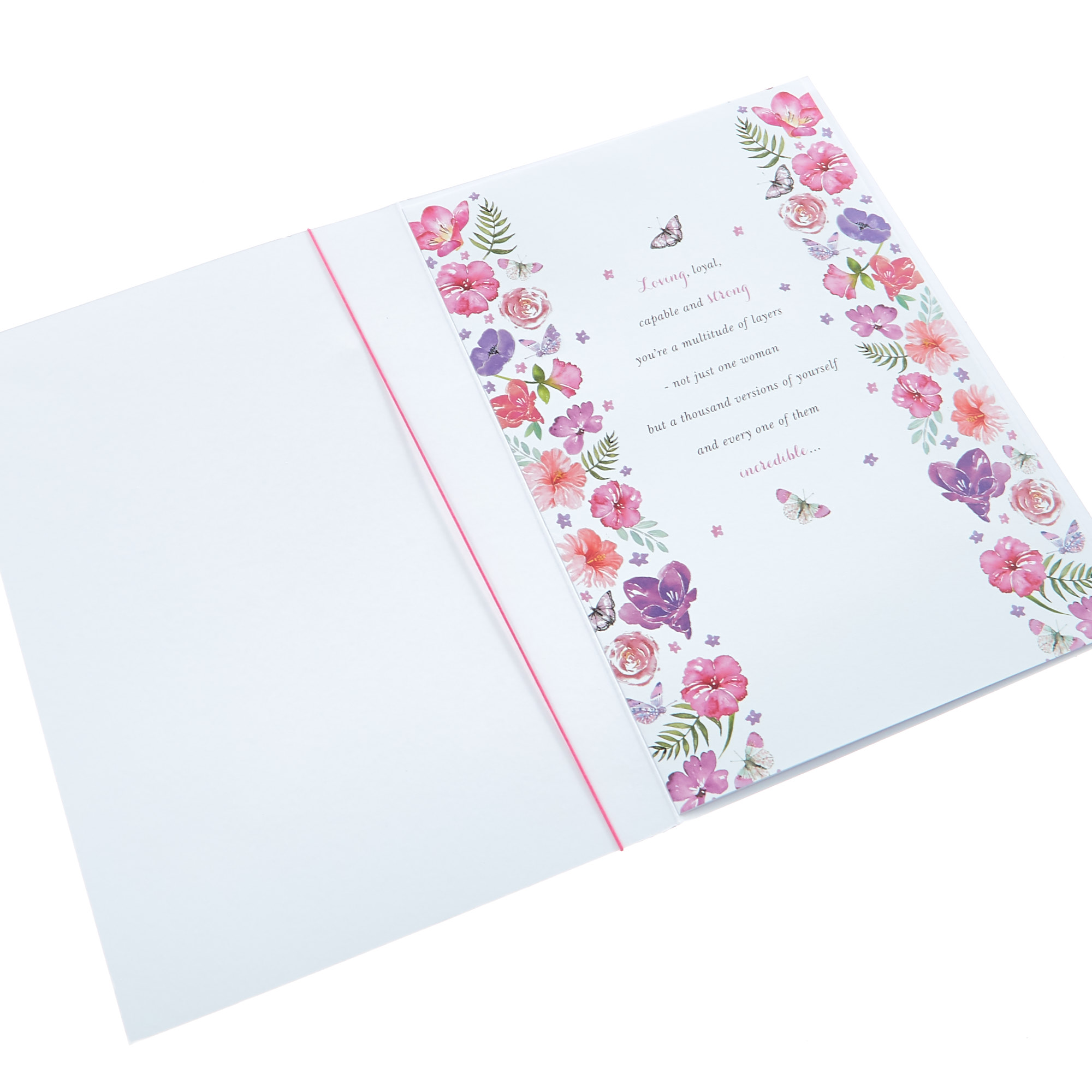 Mother's Day Card - Amazing Mum Pink Flowers