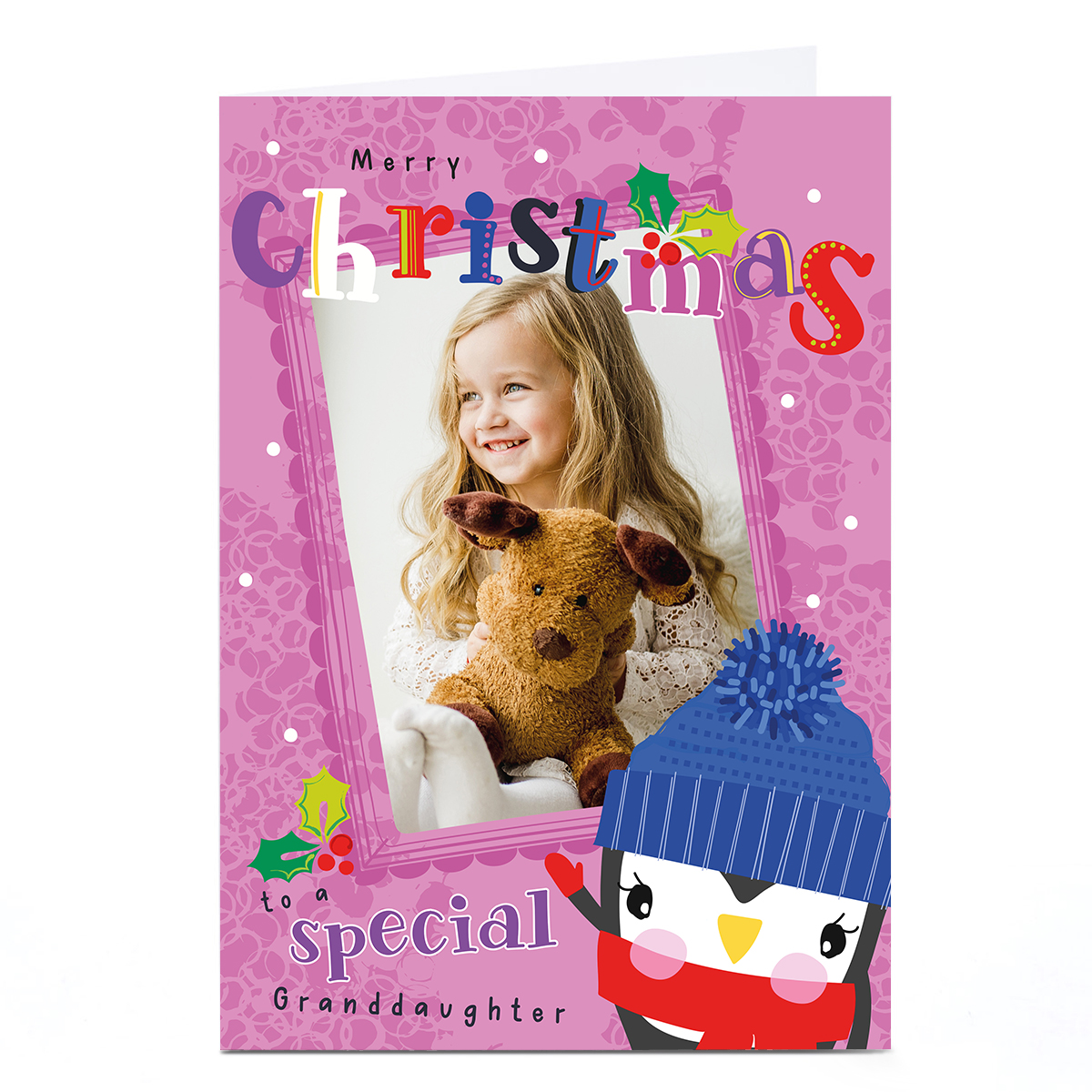 Photo Rachel Griffin Christmas Card - Penguin