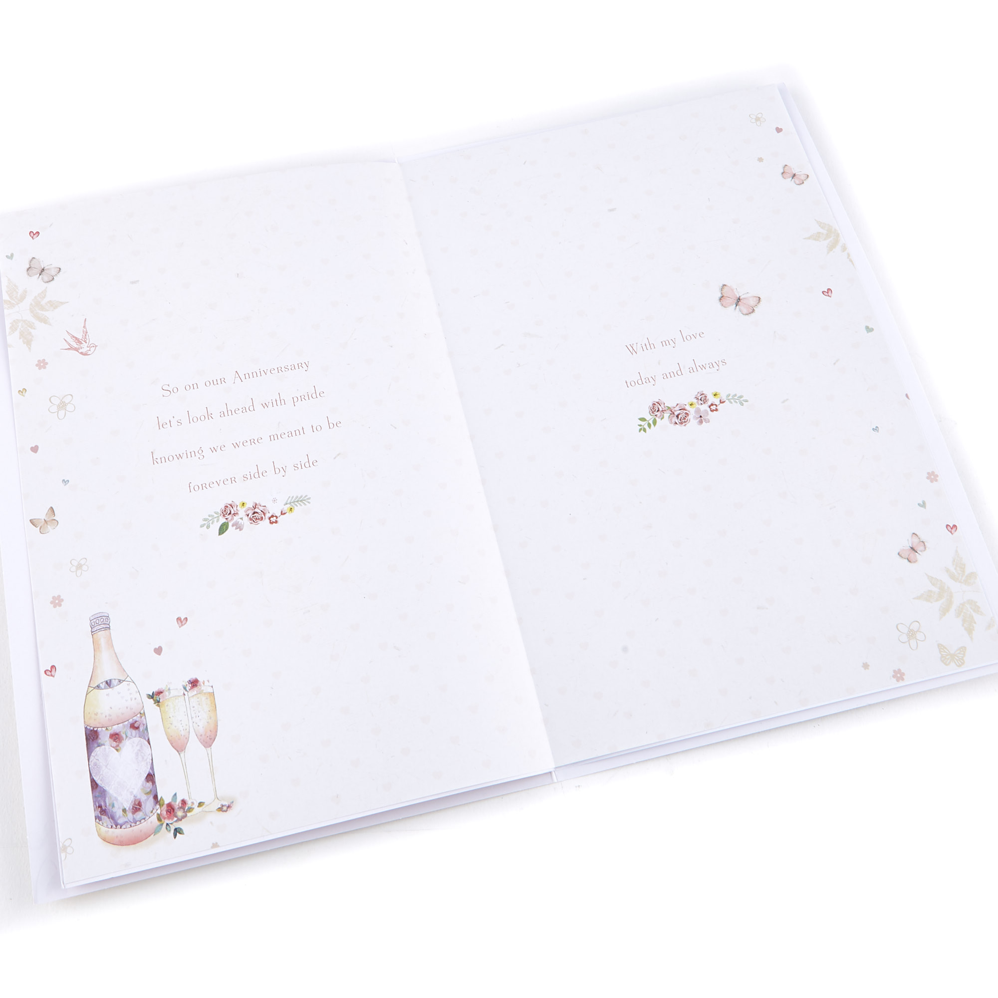 Buy Anniversary Card - Wife, Flowers & Butterflies for GBP 1.79 | Card ...