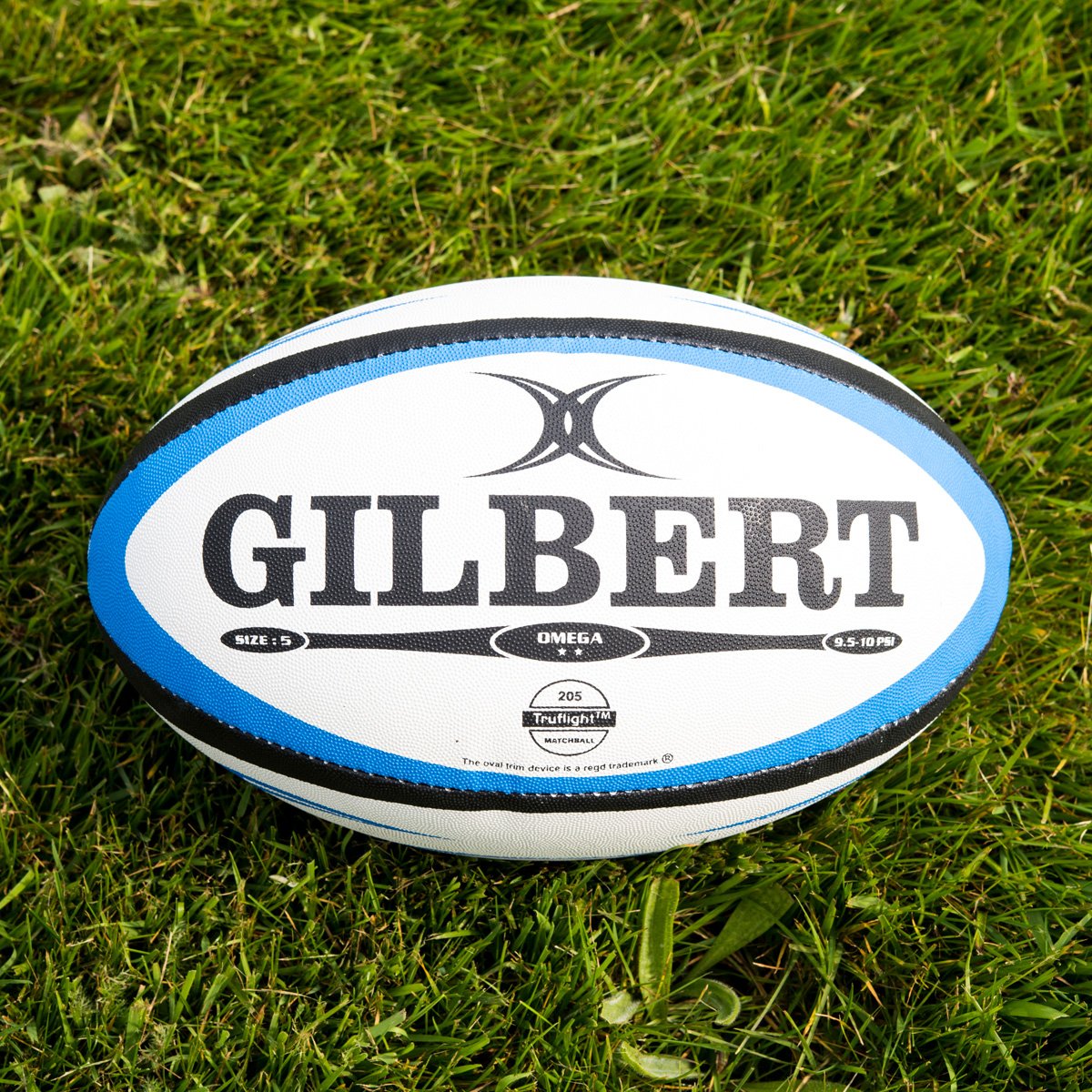Personalised Gilbert Omega Rugby Ball - Name