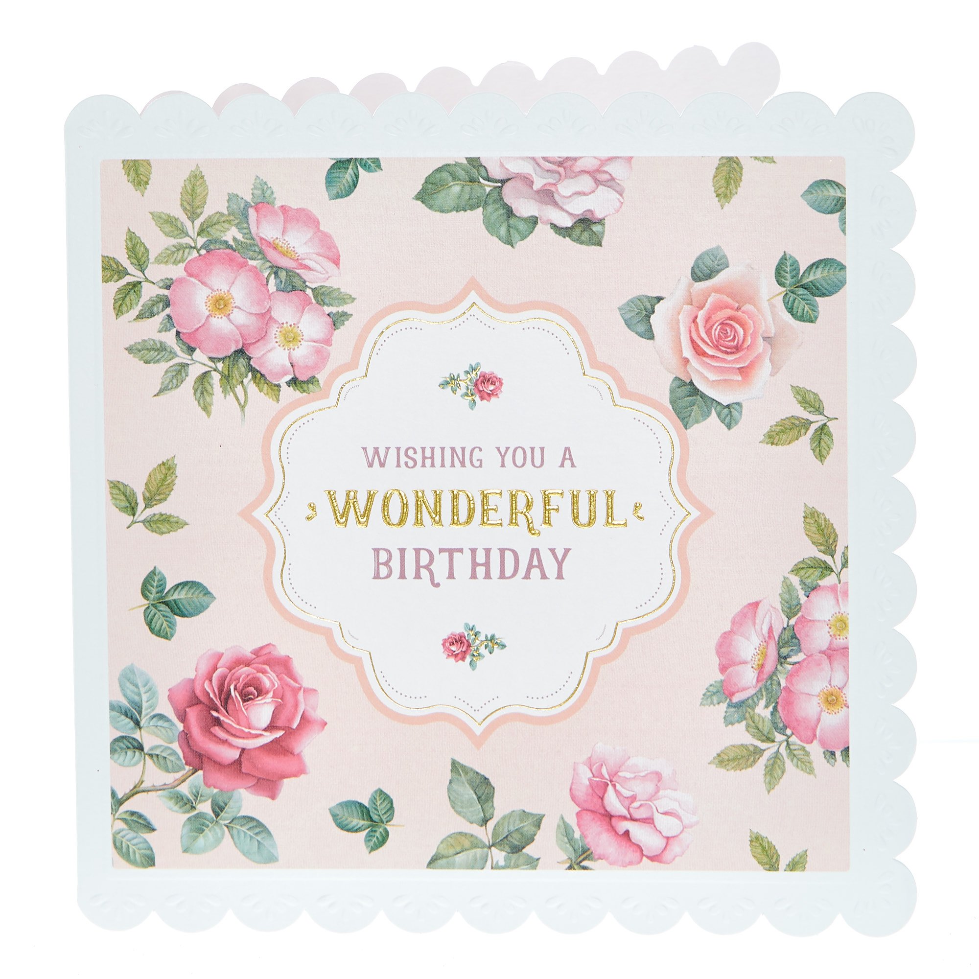 Birthday Card - A Wonderful Birthday