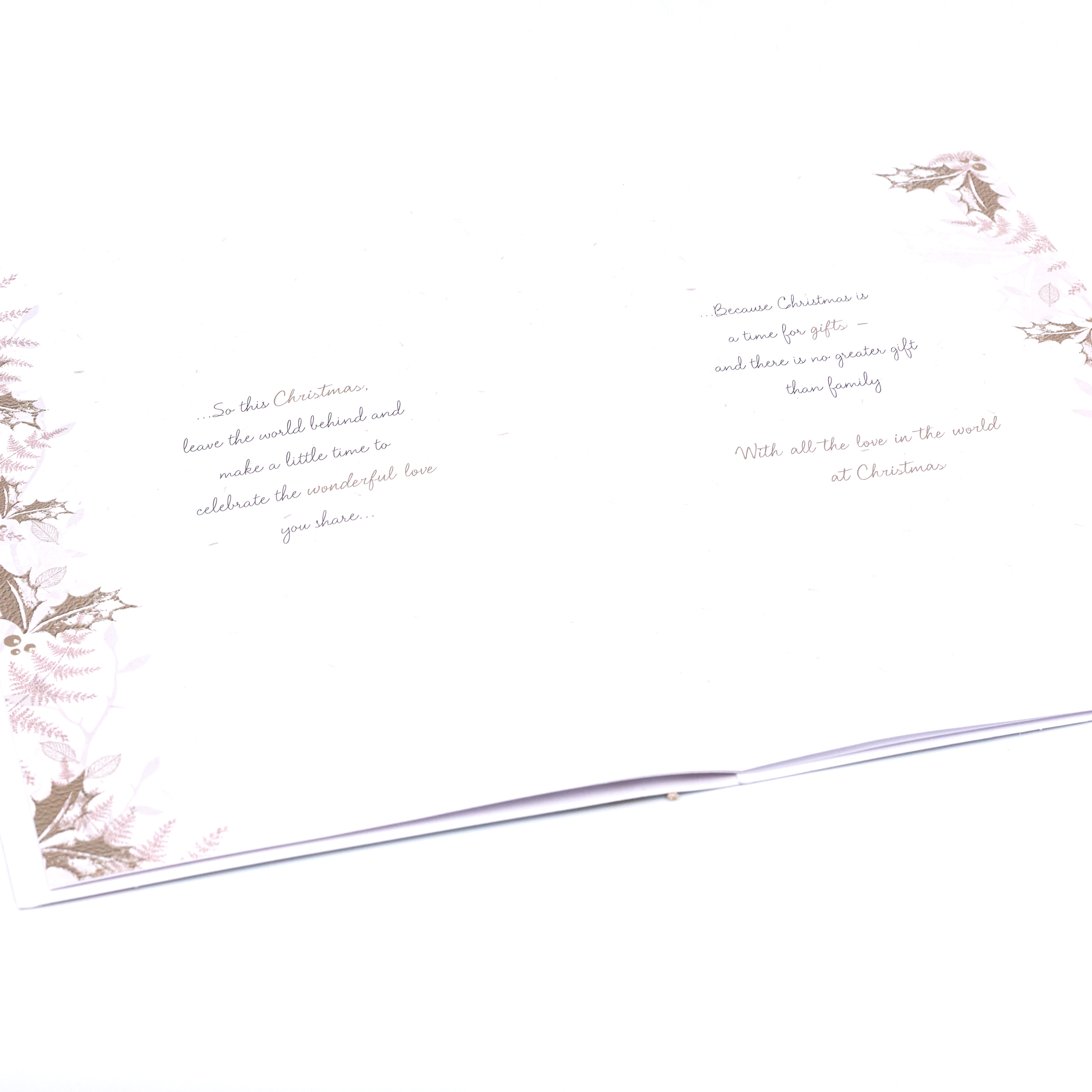 Buy Christmas Card - Son And Daughter In Law, Traditional Verse for GBP