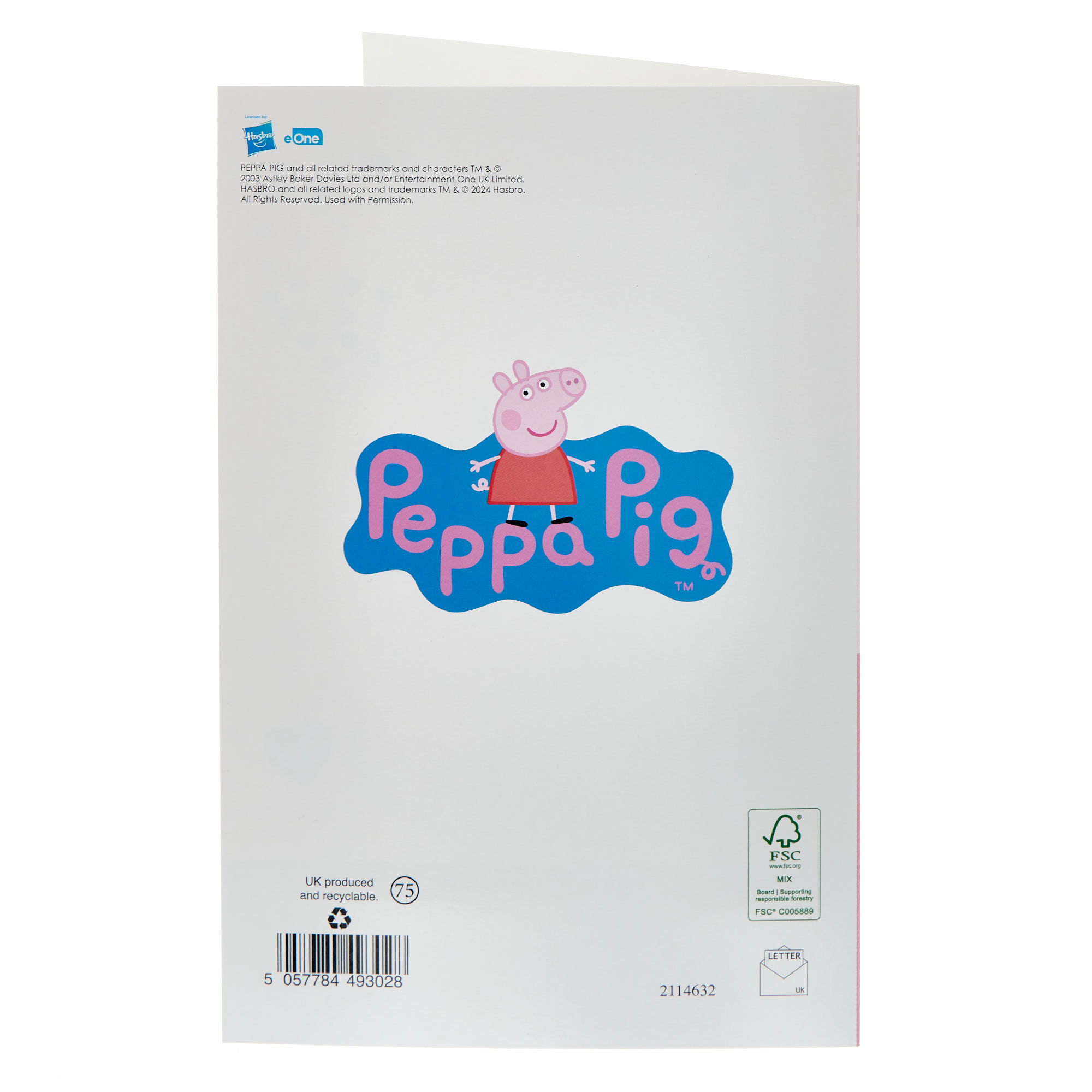 Mummy Peppa Pig Valentine's Day Card
