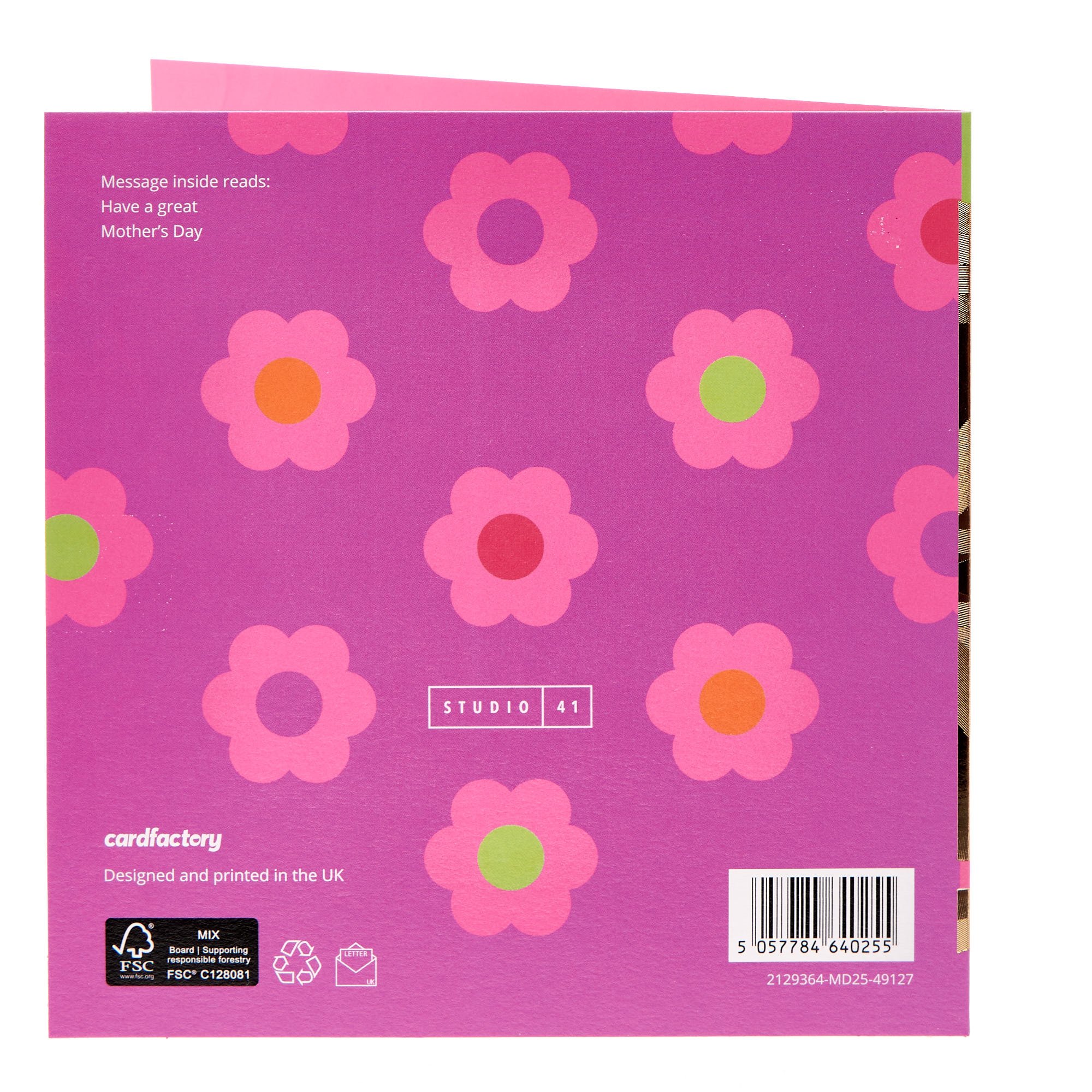 FAB MUM Studio 41 Mother's Day Card