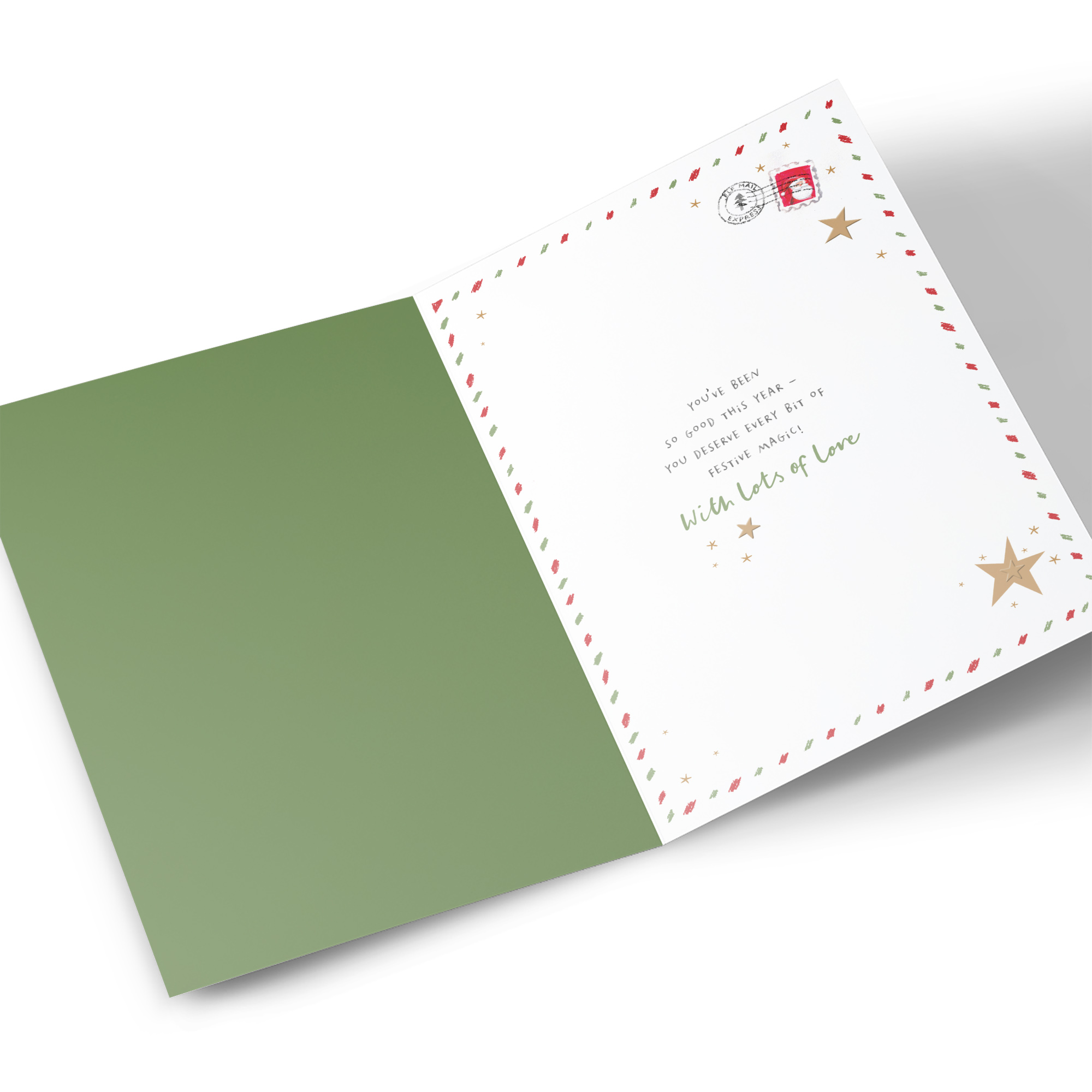 Christmas Card - Letter From Santa, For a Special Boy