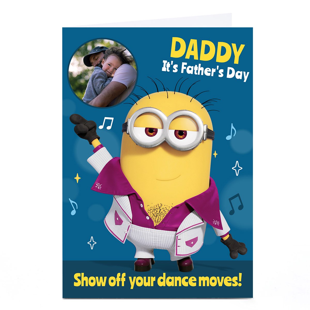 Photo Minions Father's Day Card - Dance Moves 