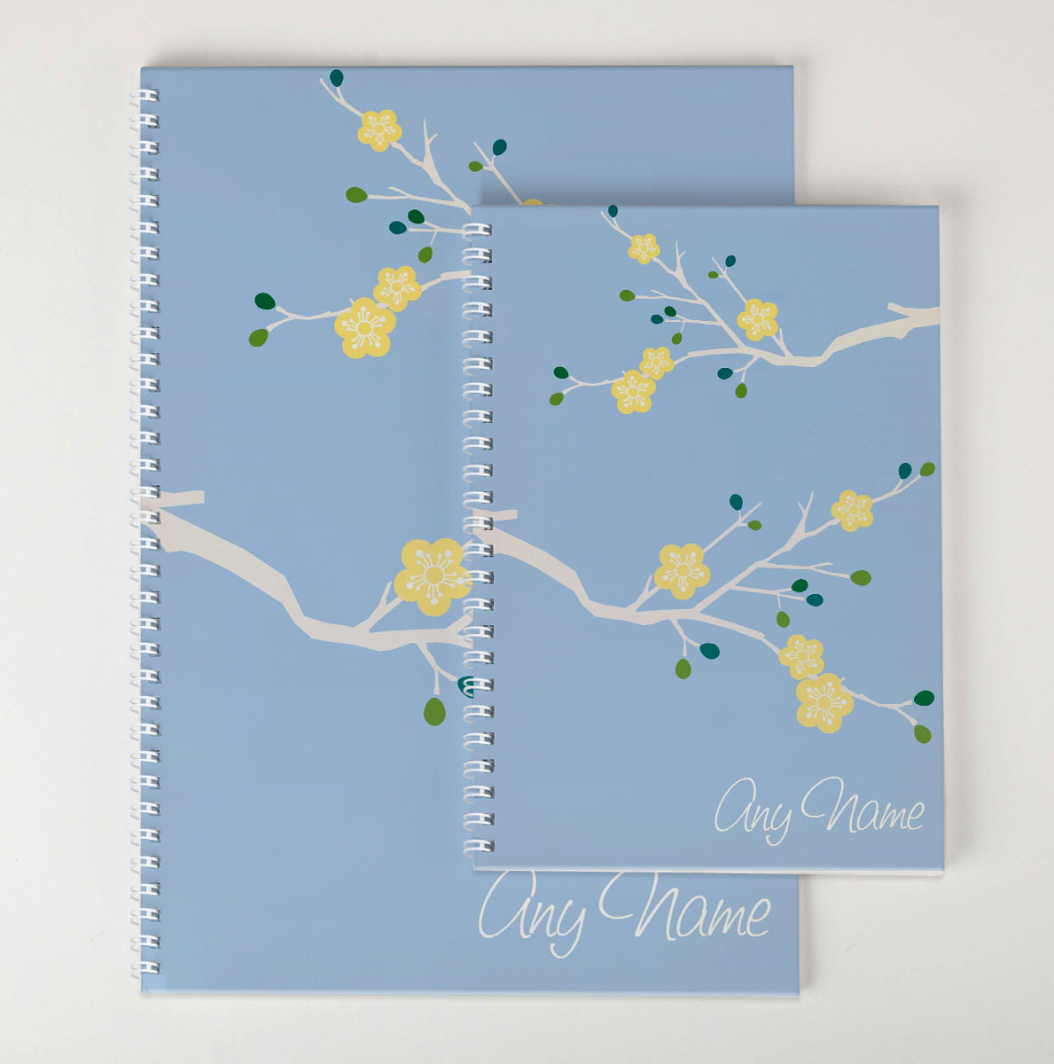 Personalised Orient Flowers Notebook