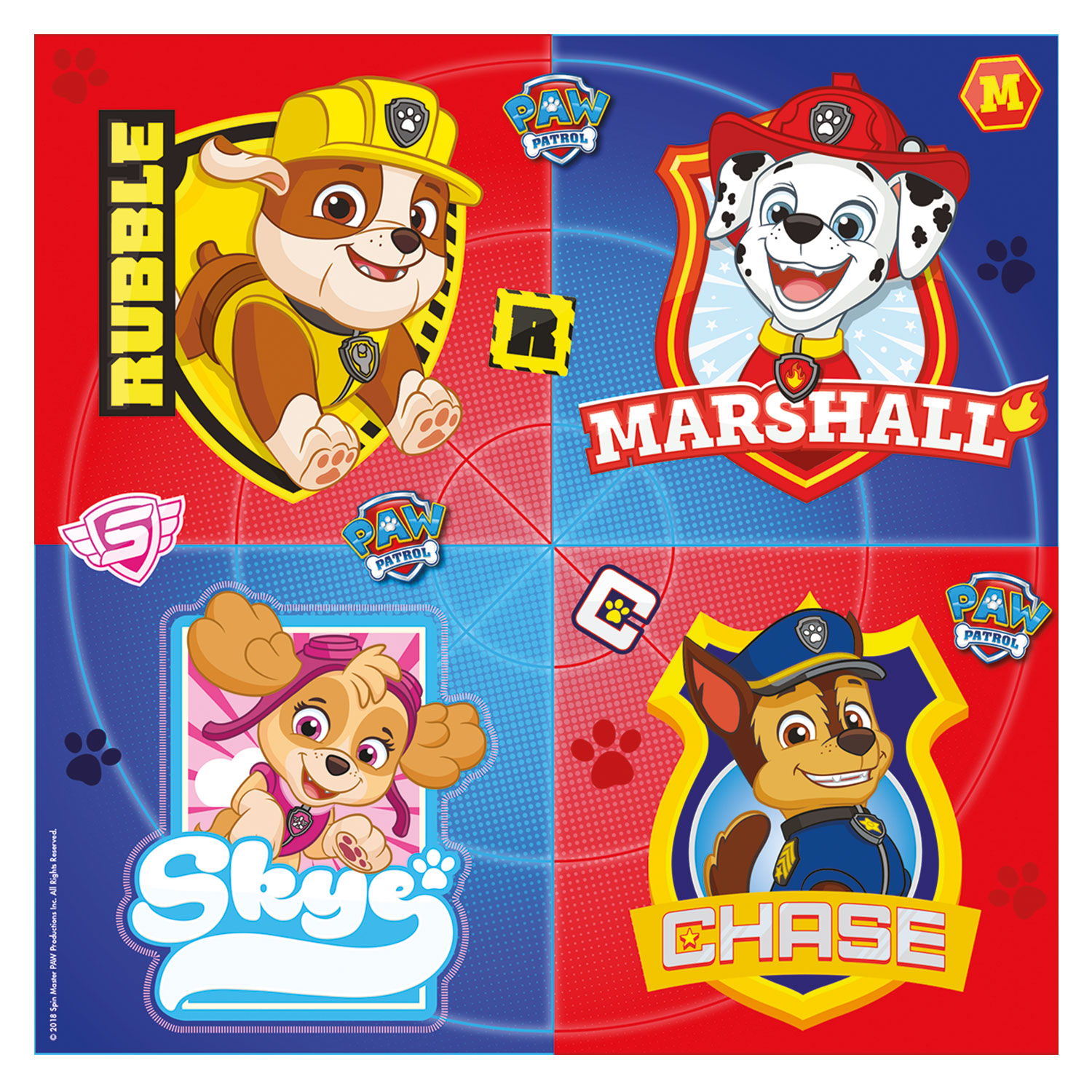 Paw Patrol Party In A Box - 8 Guests