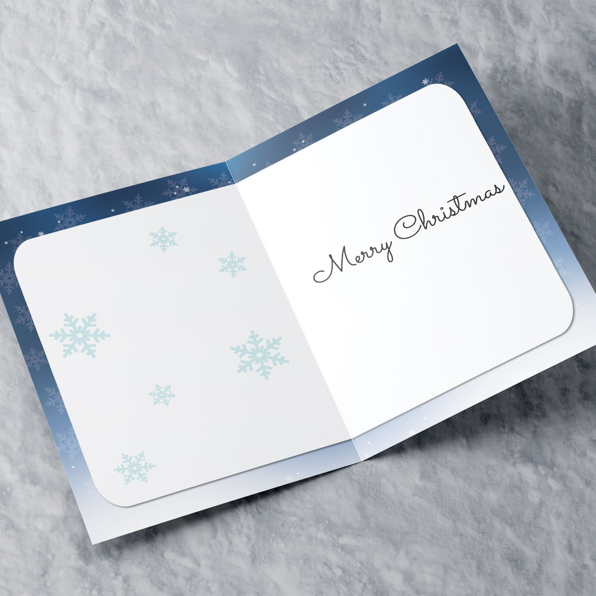 Personalised Christmas Card - Bear With Presents